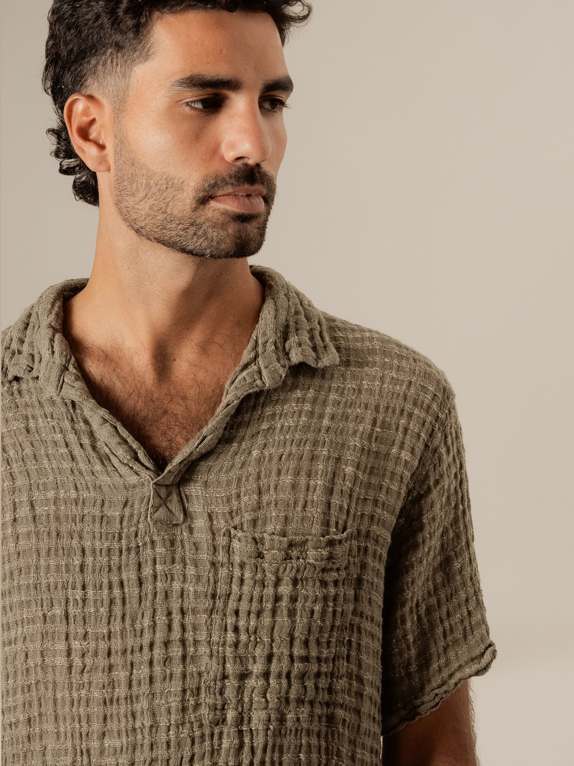 Camicia Colombia Garza Uffizi Fossile CAMICIA COLOMBIA garza uffizi 284 Bottega Di Brunella 