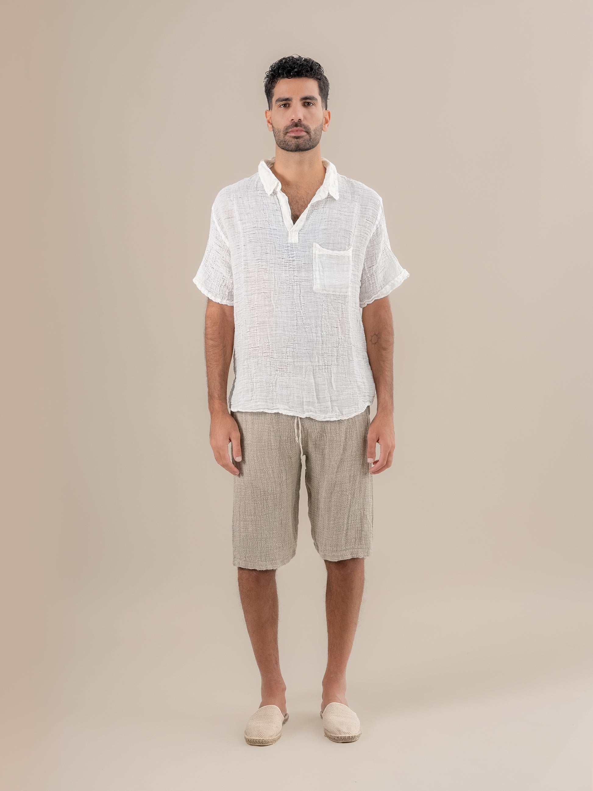 Camicia Colombia Garzata Latte CAMICIA COLOMBIA garzata 33 Bottega Di Brunella 