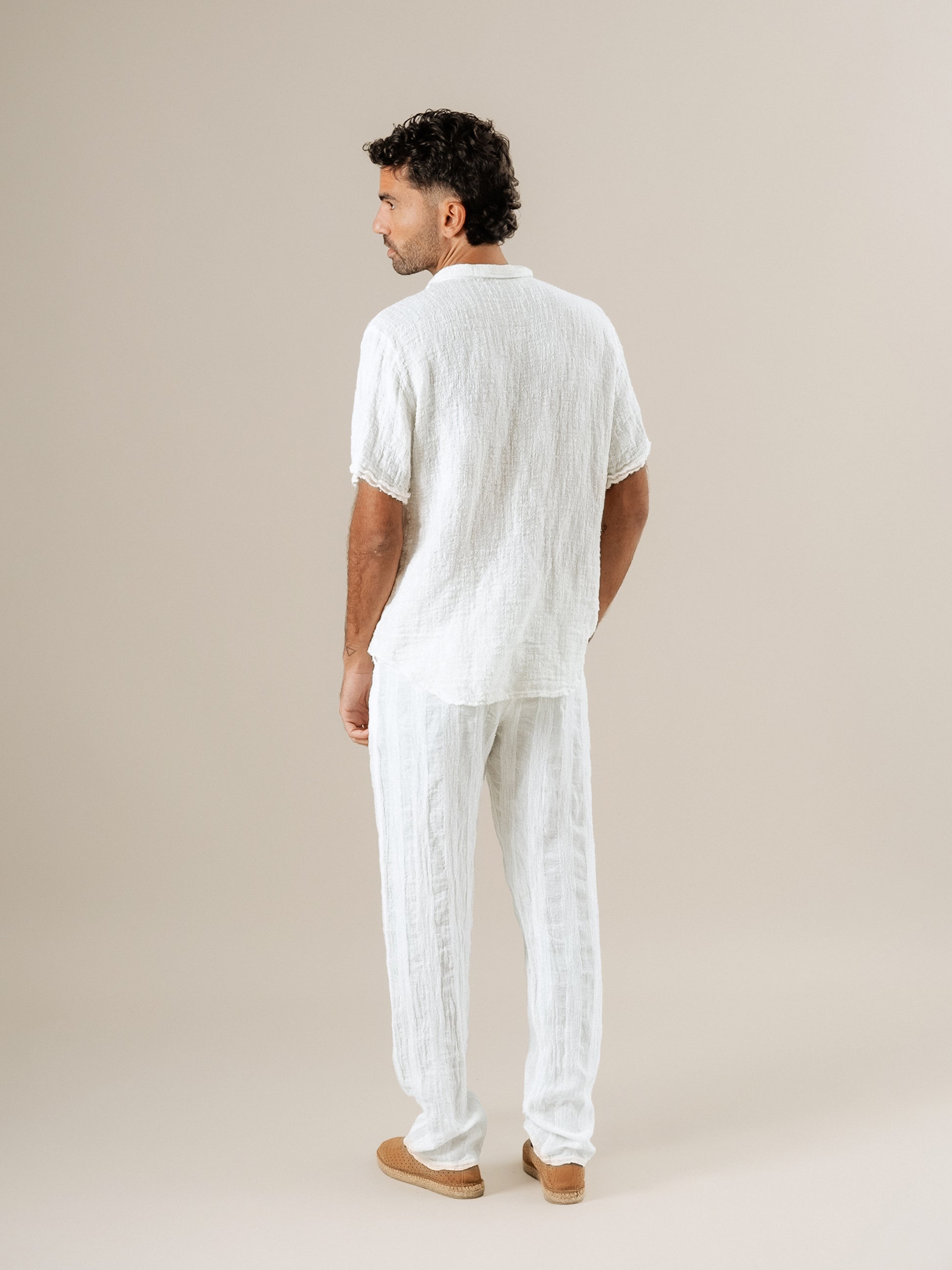 Camicia Colombia Jeep Latte CAMICIA COLOMBIA jeep 33 Bottega Di Brunella 