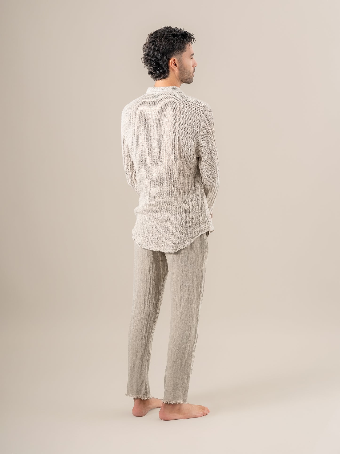 Camicia Ischia Ag Naturale CAMICIA ISCHIA ag 12 Bottega Di Brunella 