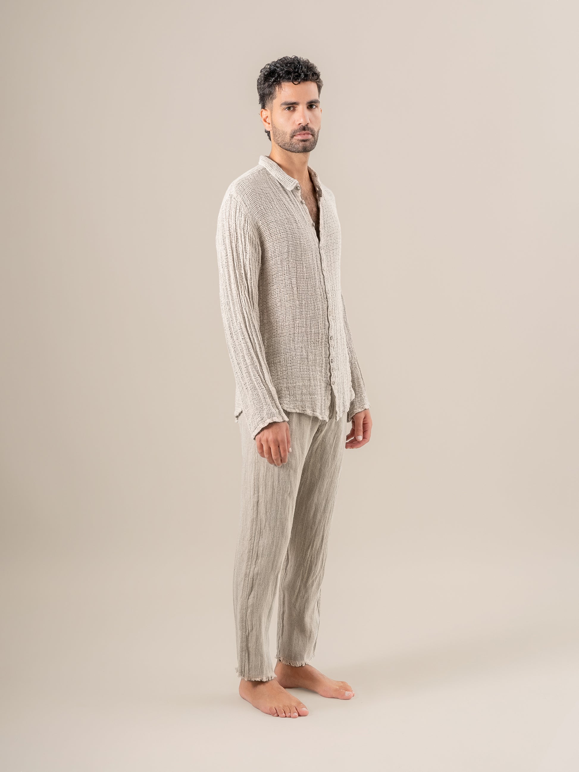 Camicia Ischia Ag Naturale CAMICIA ISCHIA ag 12 Bottega Di Brunella 