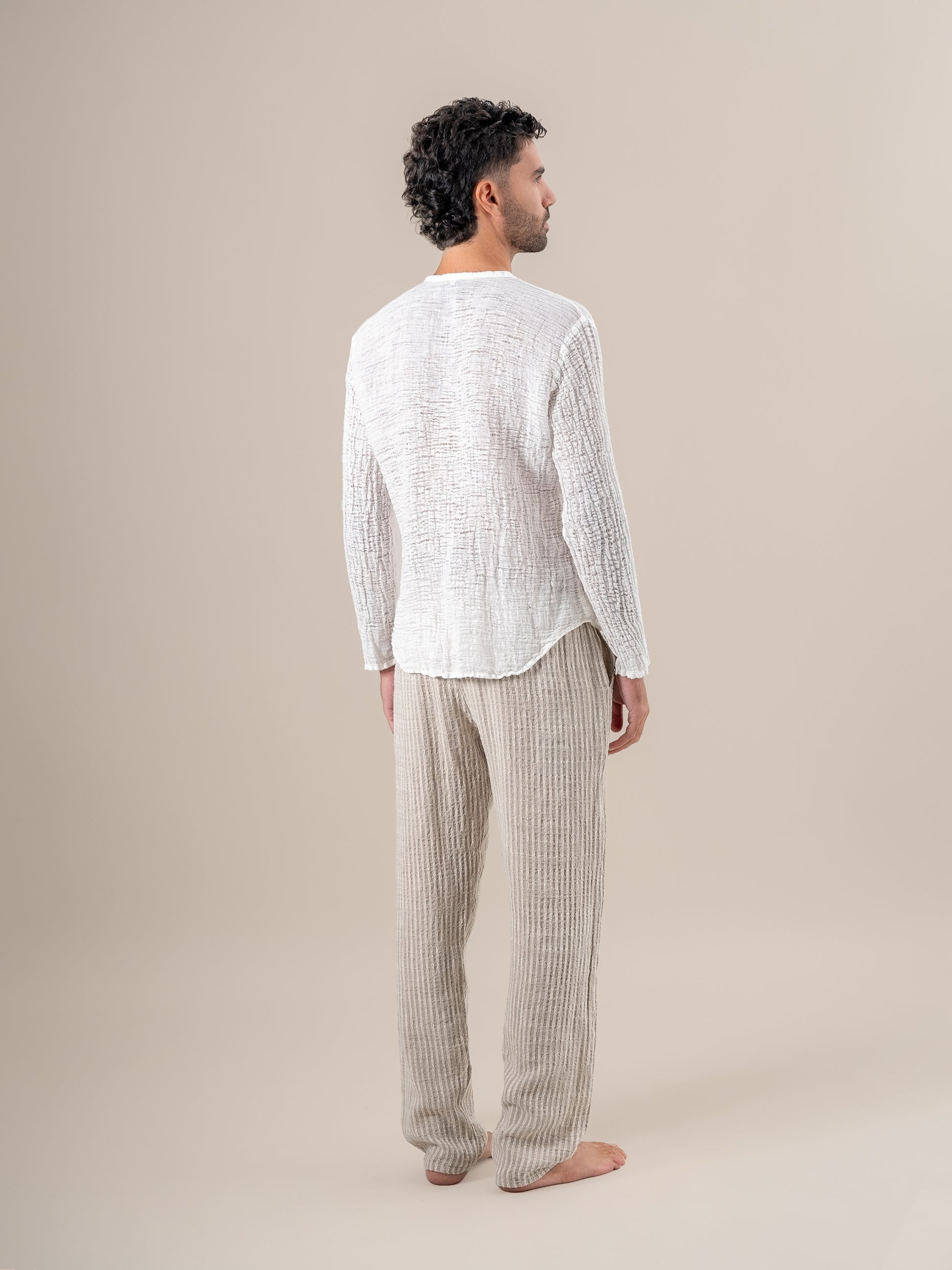 Camicia Marco Garzata Latte CAMICIA MARCO garzata 33 Bottega Di Brunella 