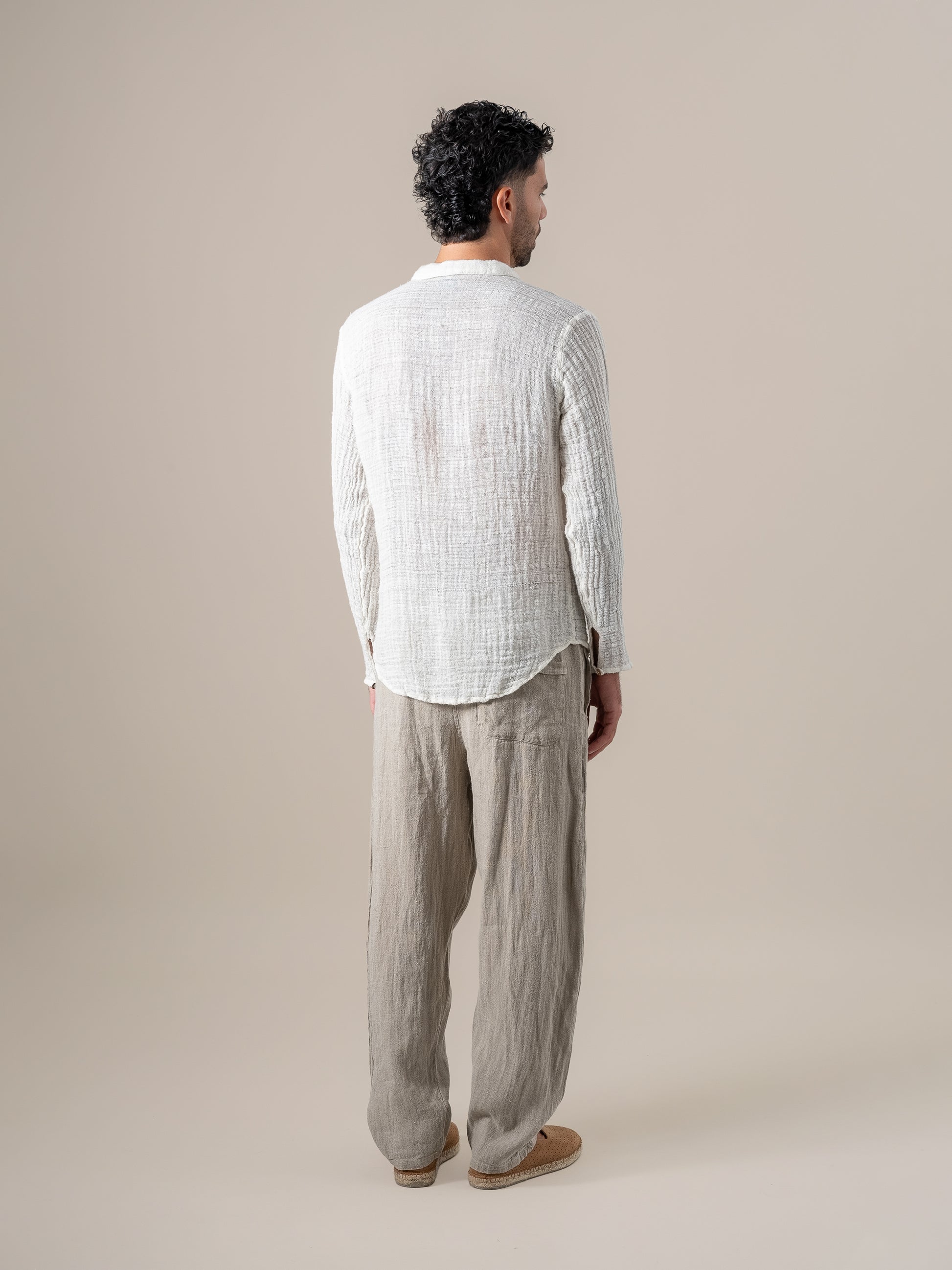 Camicia Matteo Ulivo Latte CAMICIA MATTEO ulivo 33 Bottega Di Brunella 