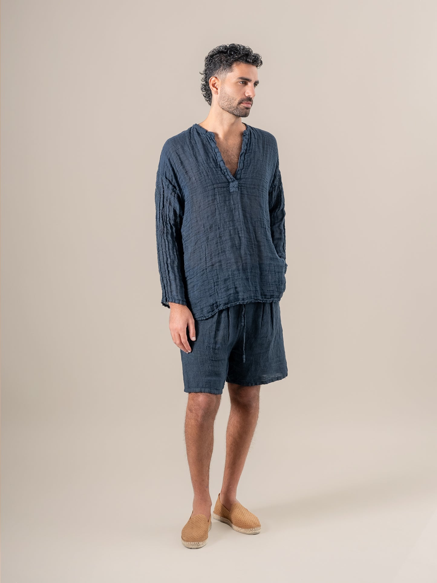 Camicia Normandy Garzata Borragine CAMICIA NORMANDY garzata 265 Bottega Di Brunella 