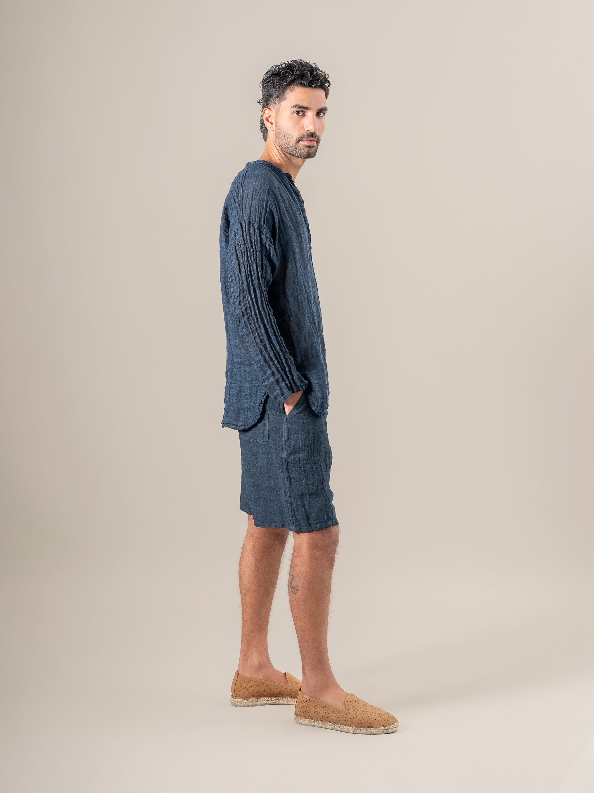 Camicia Normandy Garzata Borragine CAMICIA NORMANDY garzata 265 Bottega Di Brunella 