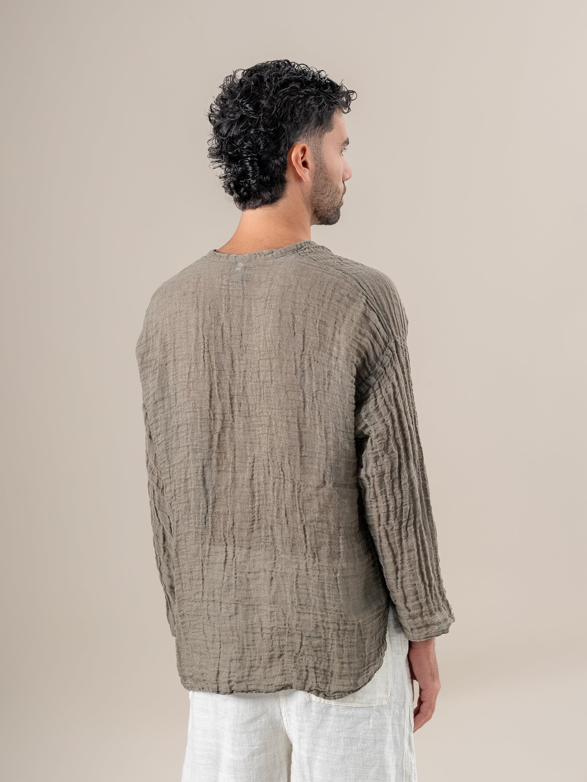 Camicia Normandy Garzata Fossile CAMICIA NORMANDY garzata 284 Bottega Di Brunella 