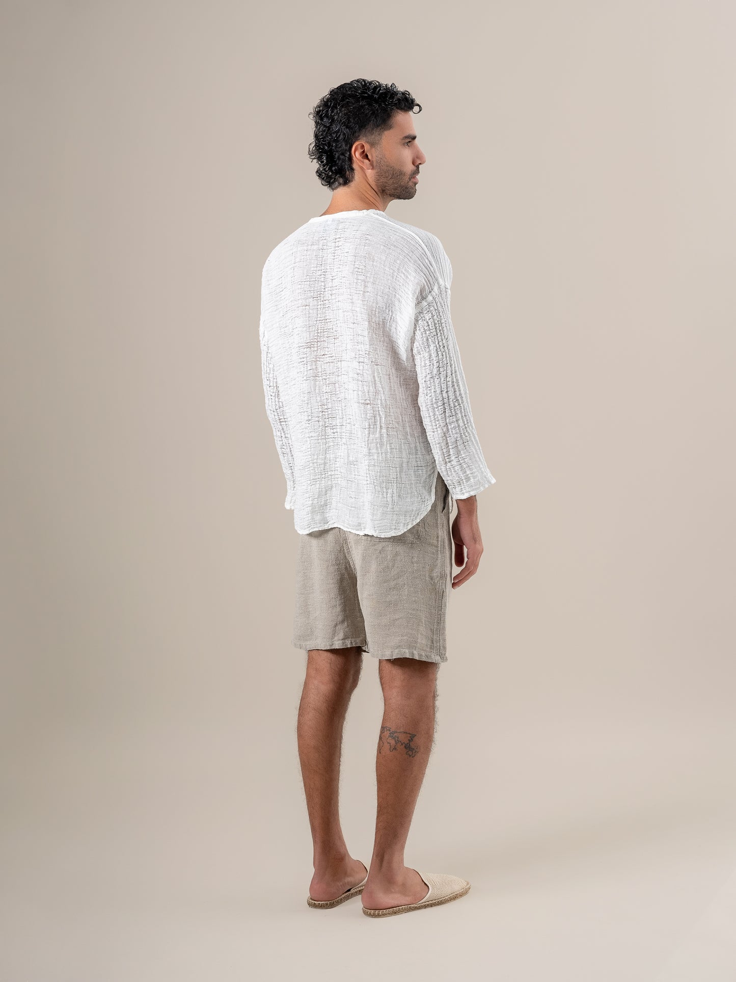Camicia Normandy Garzata Latte CAMICIA NORMANDY garzata 33 Bottega Di Brunella 