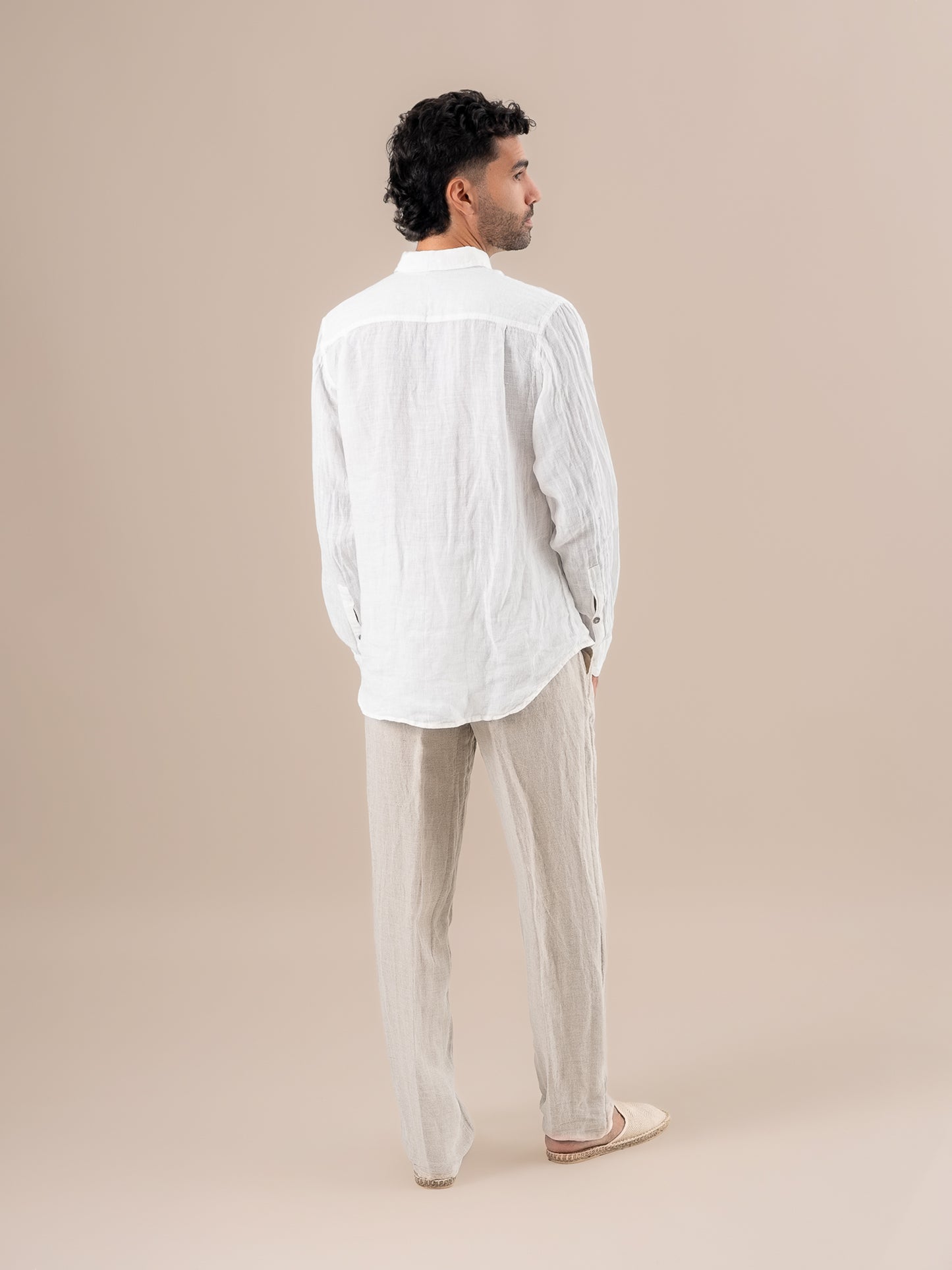 Camicia Peppe M/L Battista Latte CAMICIA PEPPE m/l battista 33 Bottega Di Brunella 