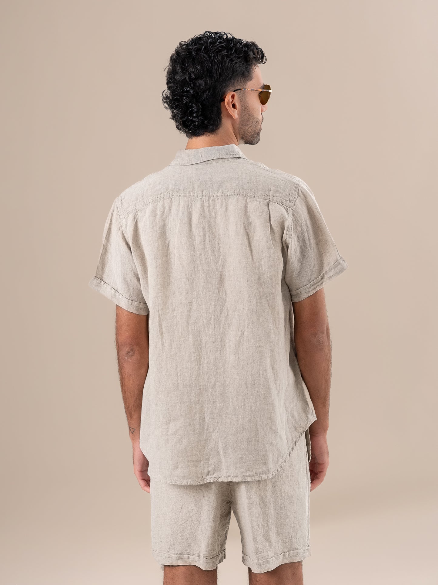Camicia Peppe M/M Battista Naturale CAMICIA PEPPE m/m battista 12 Bottega Di Brunella 