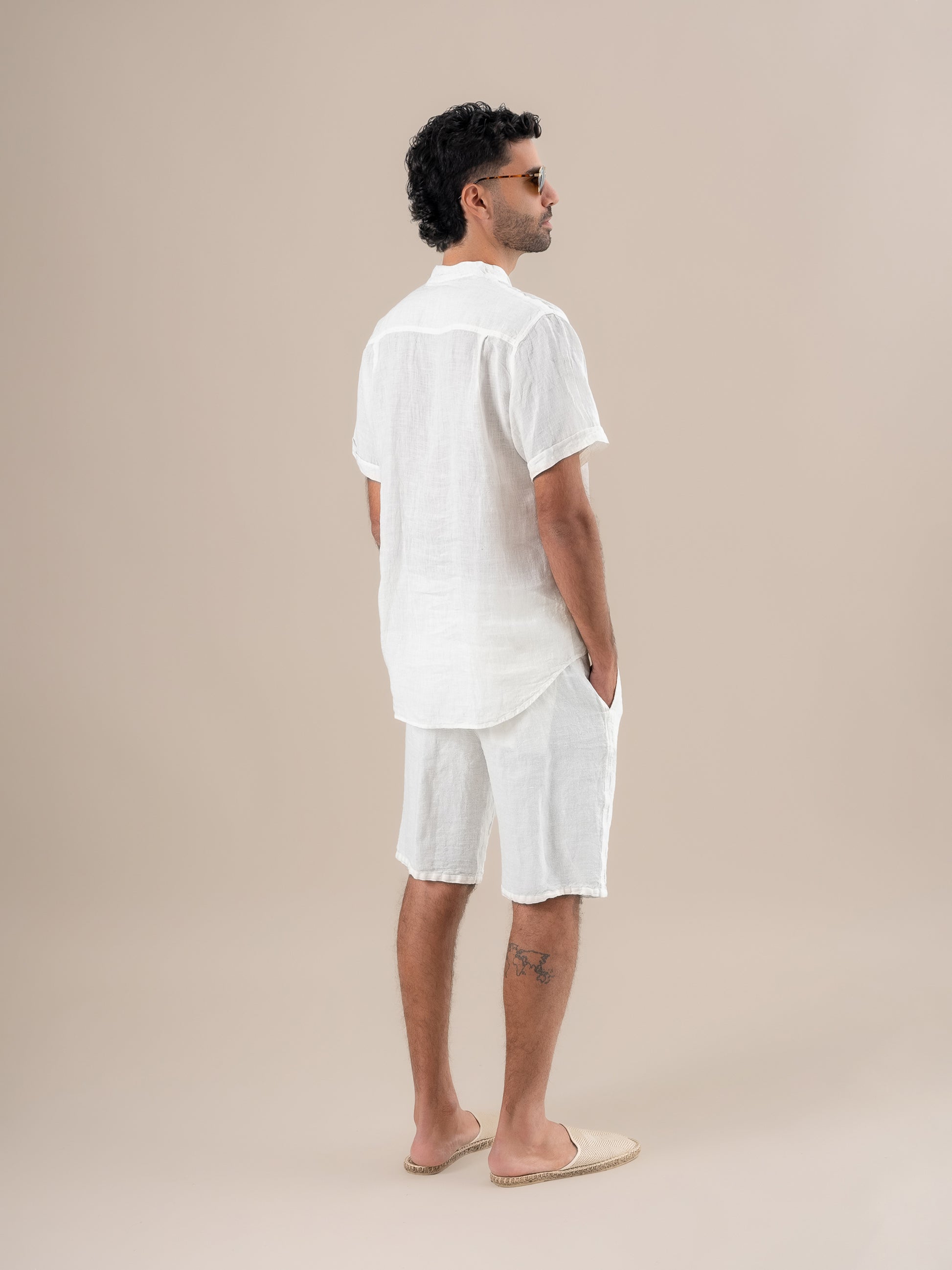 Camicia Peppe M/M Coreana Battista Latte CAMICIA PEPPE m/m kor battista 33 Bottega Di Brunella 