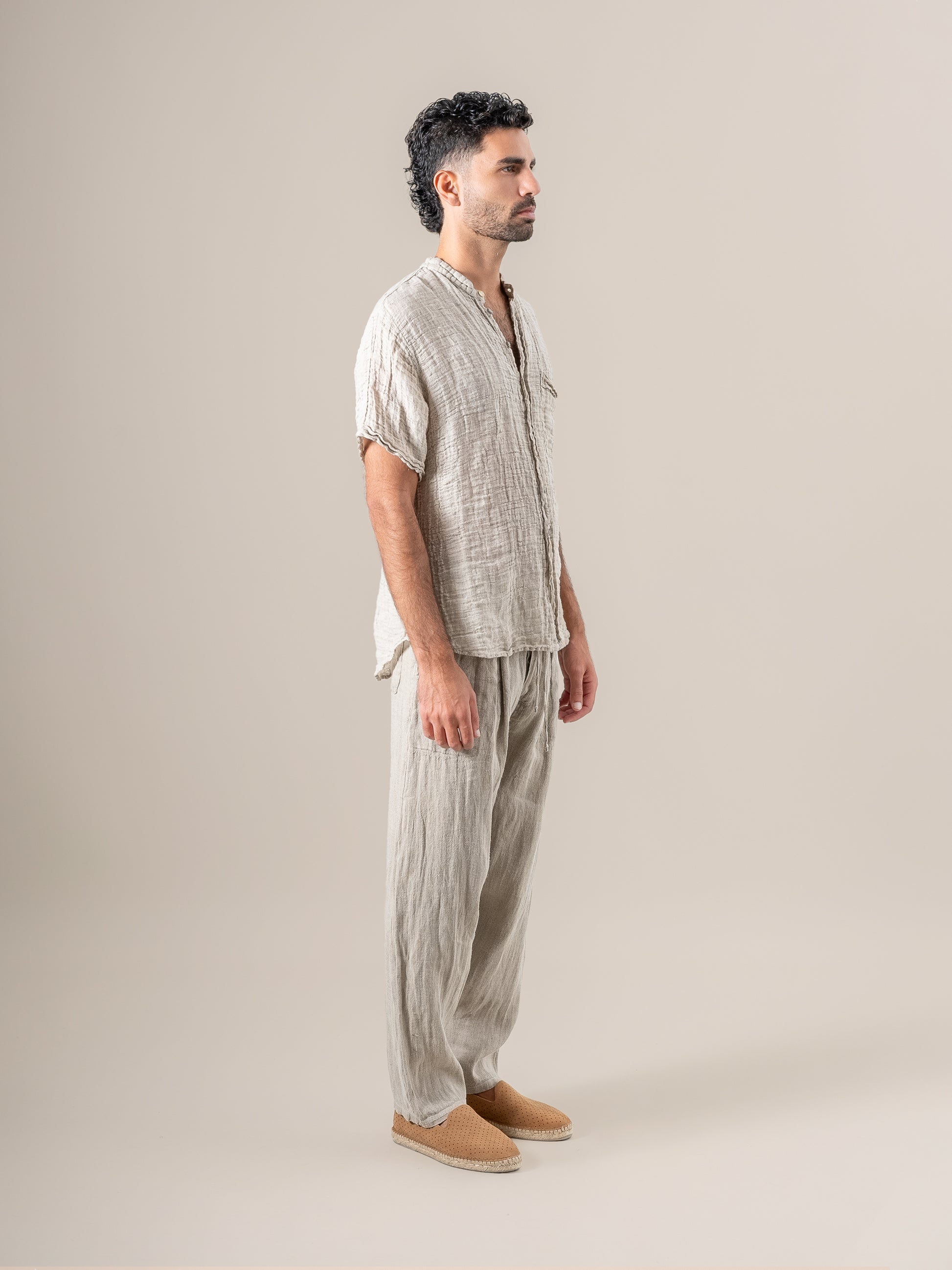 Camicia Samui Garzata Naturale CAMICIA SAMUI garzata 12 Bottega Di Brunella 