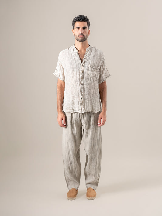 Camicia Samui Garzata Naturale CAMICIA SAMUI garzata 12 Bottega Di Brunella 