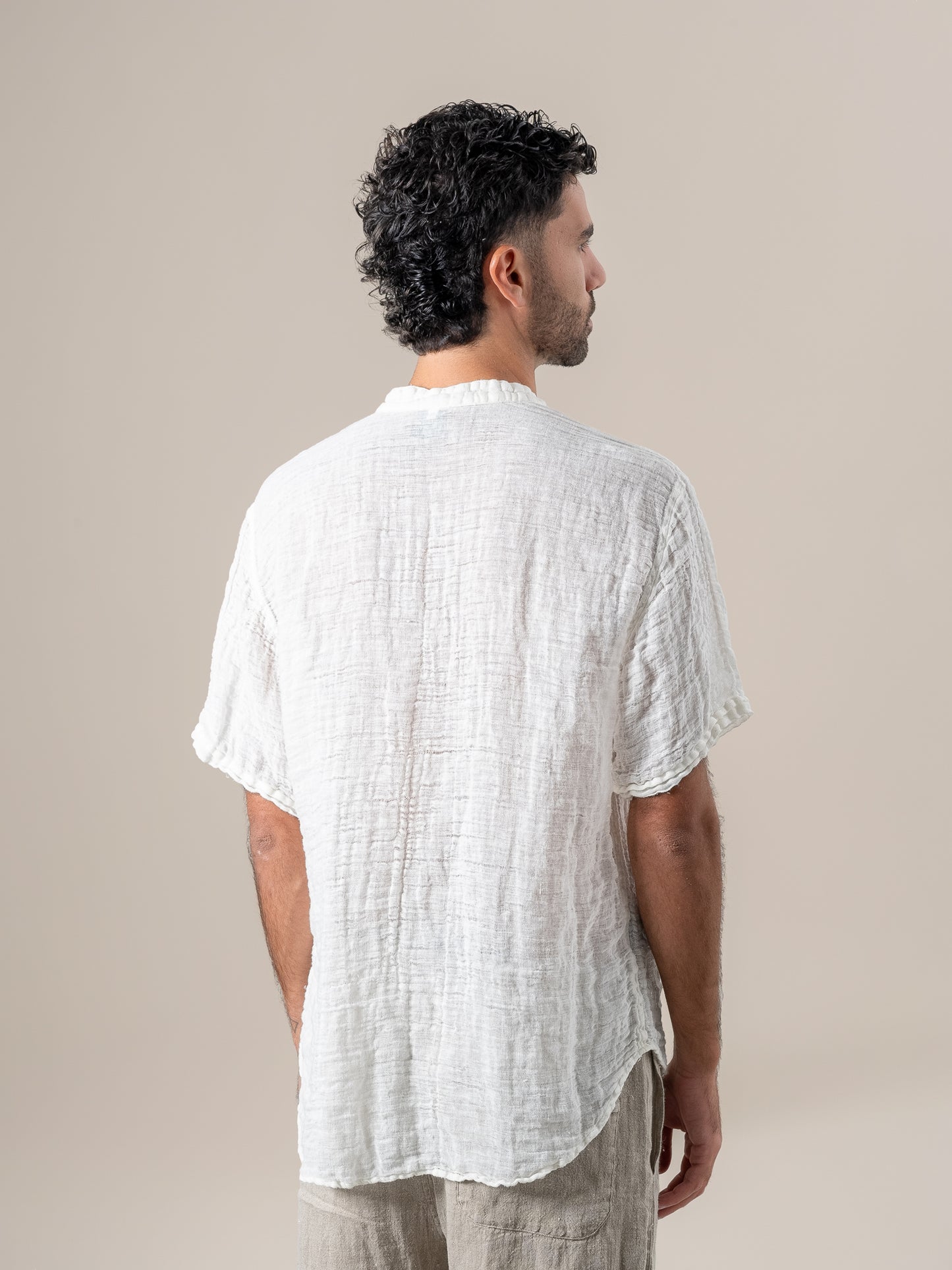 Camicia Samui Garzata Latte CAMICIA SAMUI garzata 33 Bottega Di Brunella 