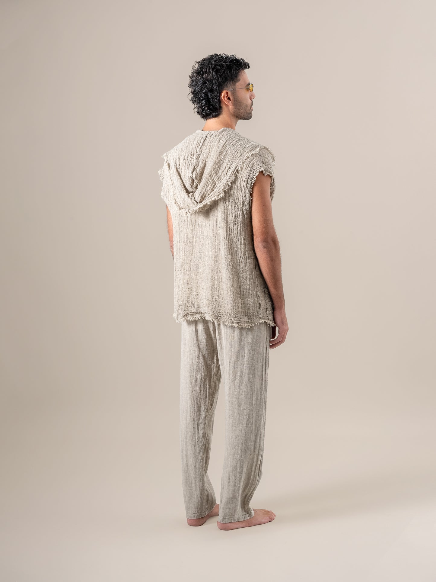 Gilet Romano di Ulivo Naturale GILET ROMANO ulivo 12 Bottega Di Brunella 