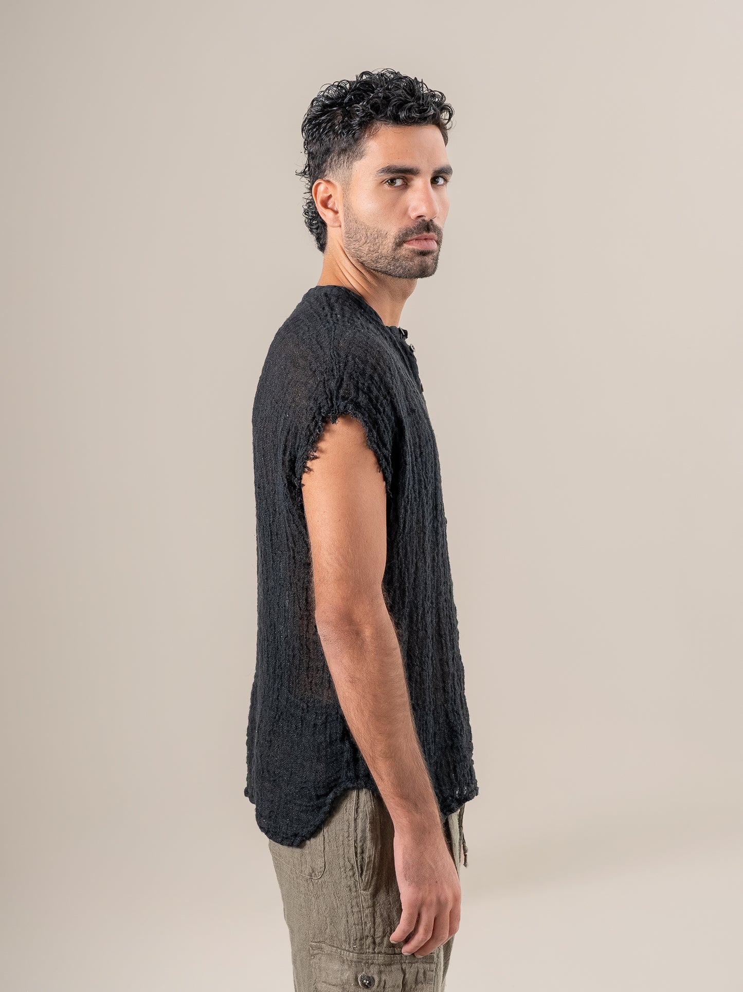 Maglia Salice Ulivo Nero MAGLIA SALICE ulivo 0 Bottega Di Brunella 