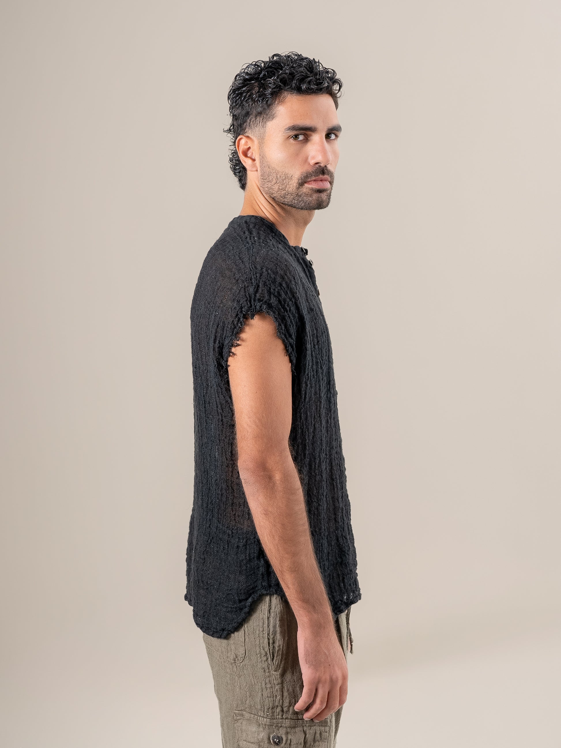 Maglia Salice Ulivo Nero MAGLIA SALICE ulivo 0 Bottega Di Brunella 