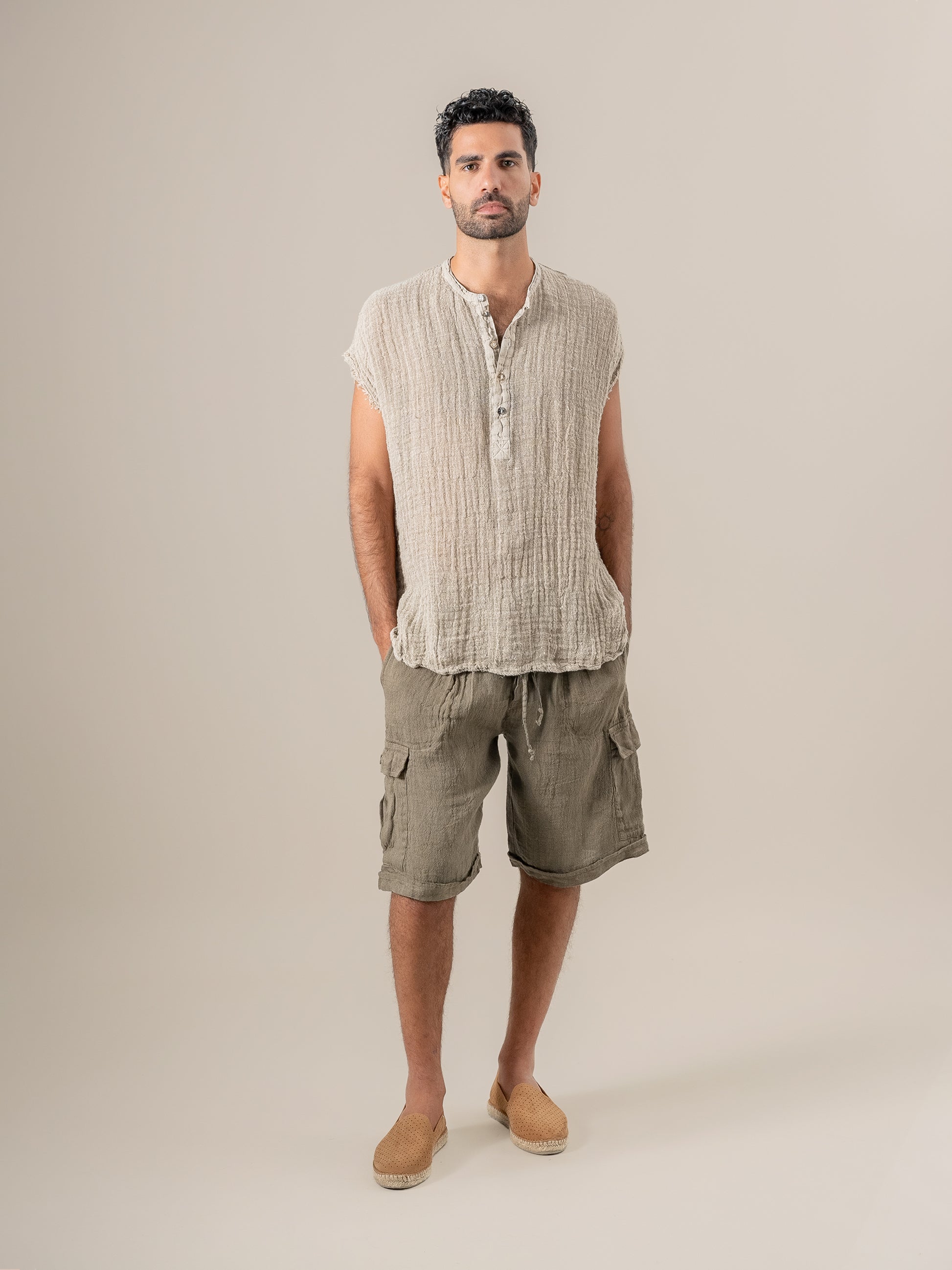 Maglia Salice Ulivo Naturale MAGLIA SALICE ulivo 12 Bottega Di Brunella 