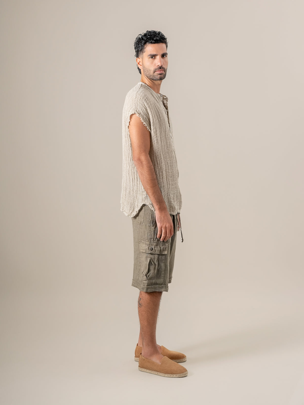 Maglia Salice Ulivo Naturale MAGLIA SALICE ULIVO 12 Bottega Di Brunella 
