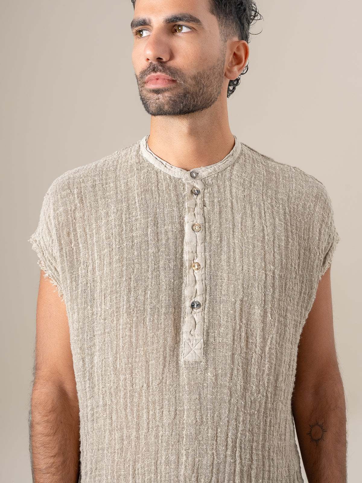 Maglia Salice Ulivo Naturale MAGLIA SALICE ULIVO 12 Bottega Di Brunella 