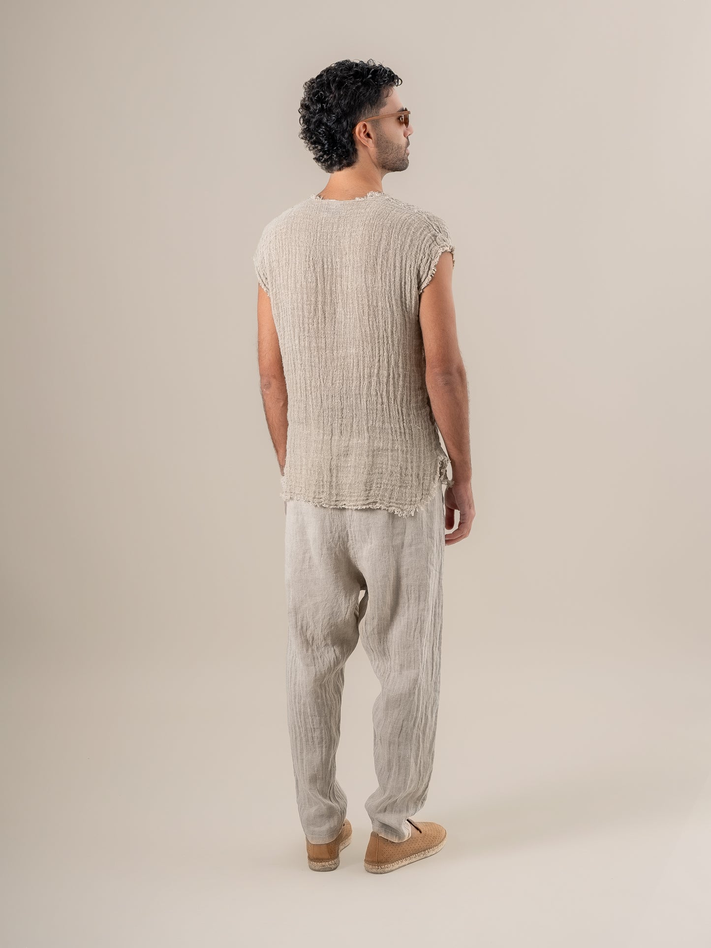 Maglia Sandokan Ulivo Naturale MAGLIA SANDOKAN G/M ULIVO 12 Bottega Di Brunella 