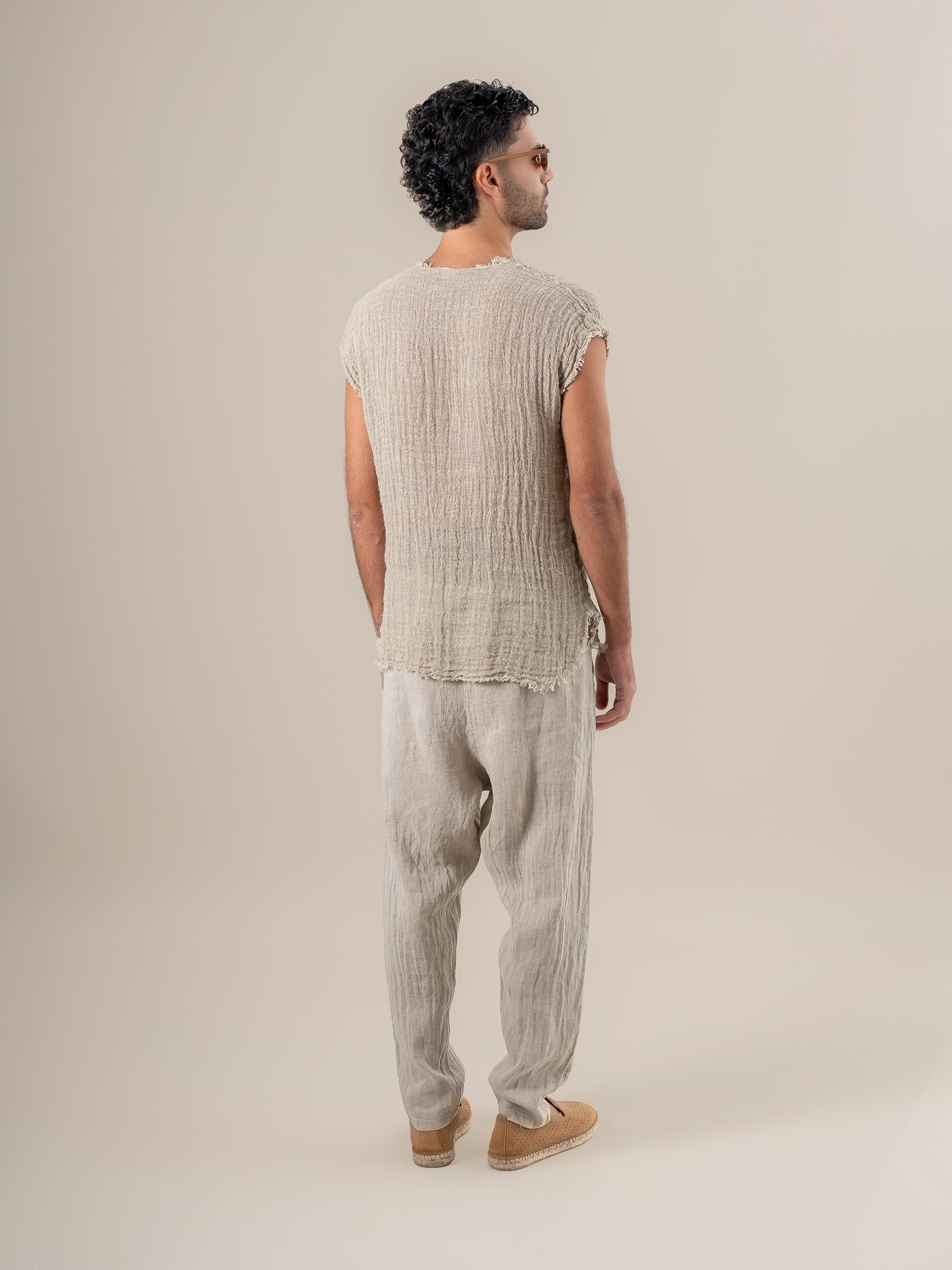 Maglia Sandokan Ulivo Naturale MAGLIA SANDOKAN G/M ULIVO 12 Bottega Di Brunella 