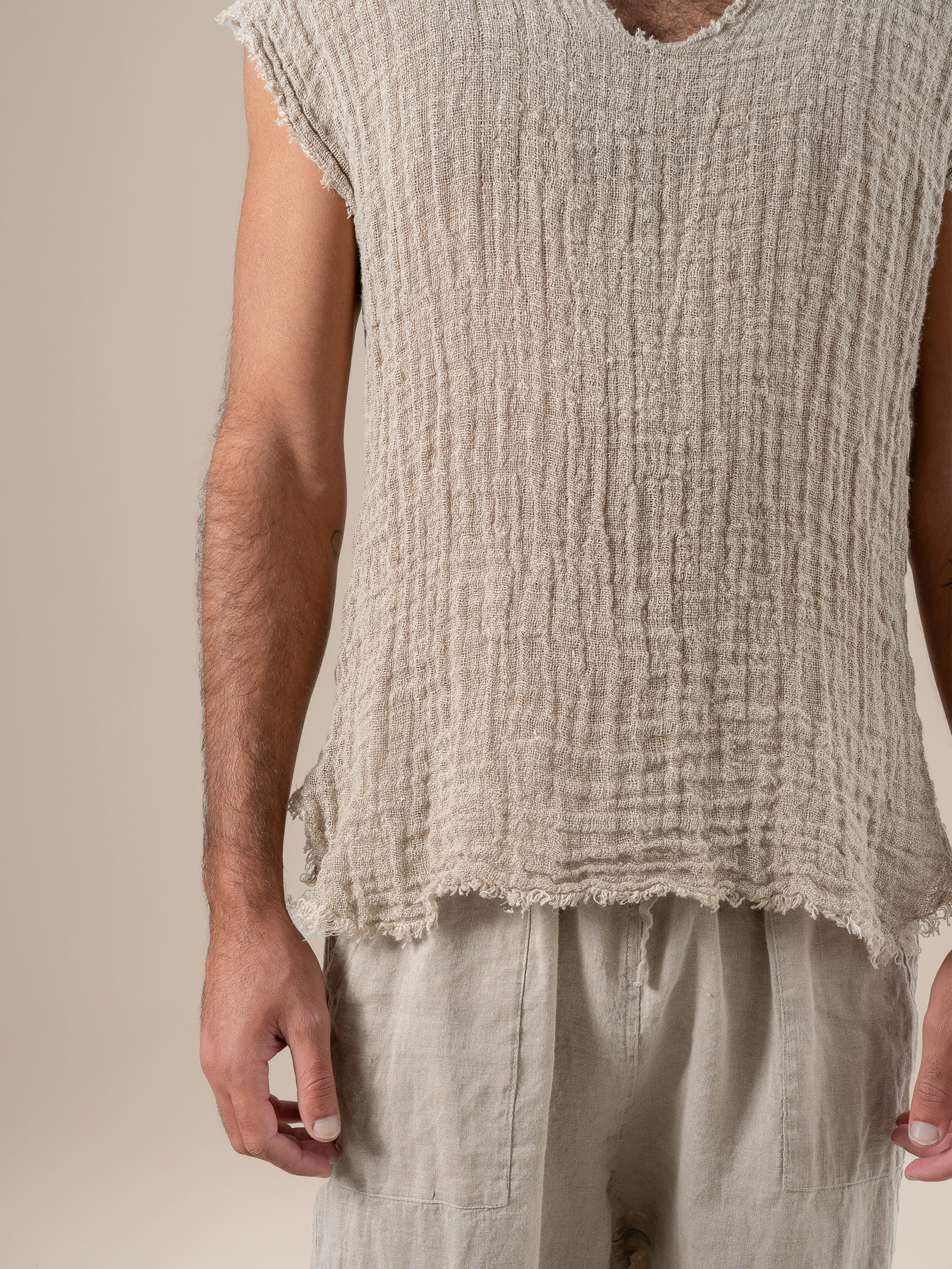 Maglia Sandokan Ulivo Naturale MAGLIA SANDOKAN G/M ULIVO 12 Bottega Di Brunella 
