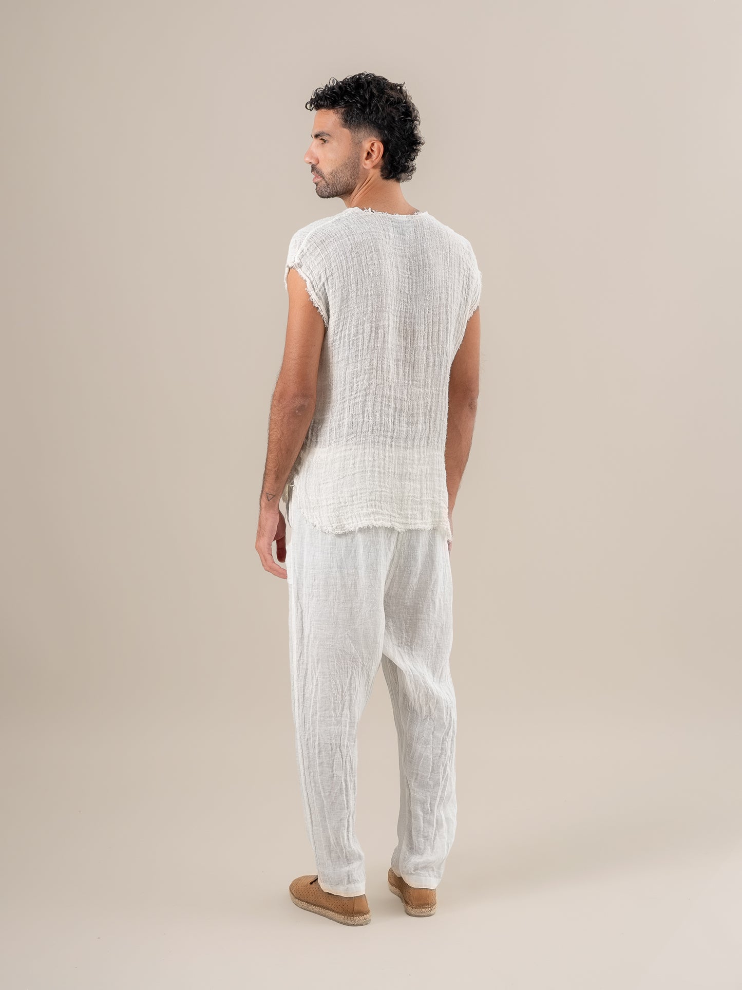 Maglia Sandokan G/M Ulivo Latte MAGLIA SANDOKAN G/M ulivo 33 Bottega Di Brunella 