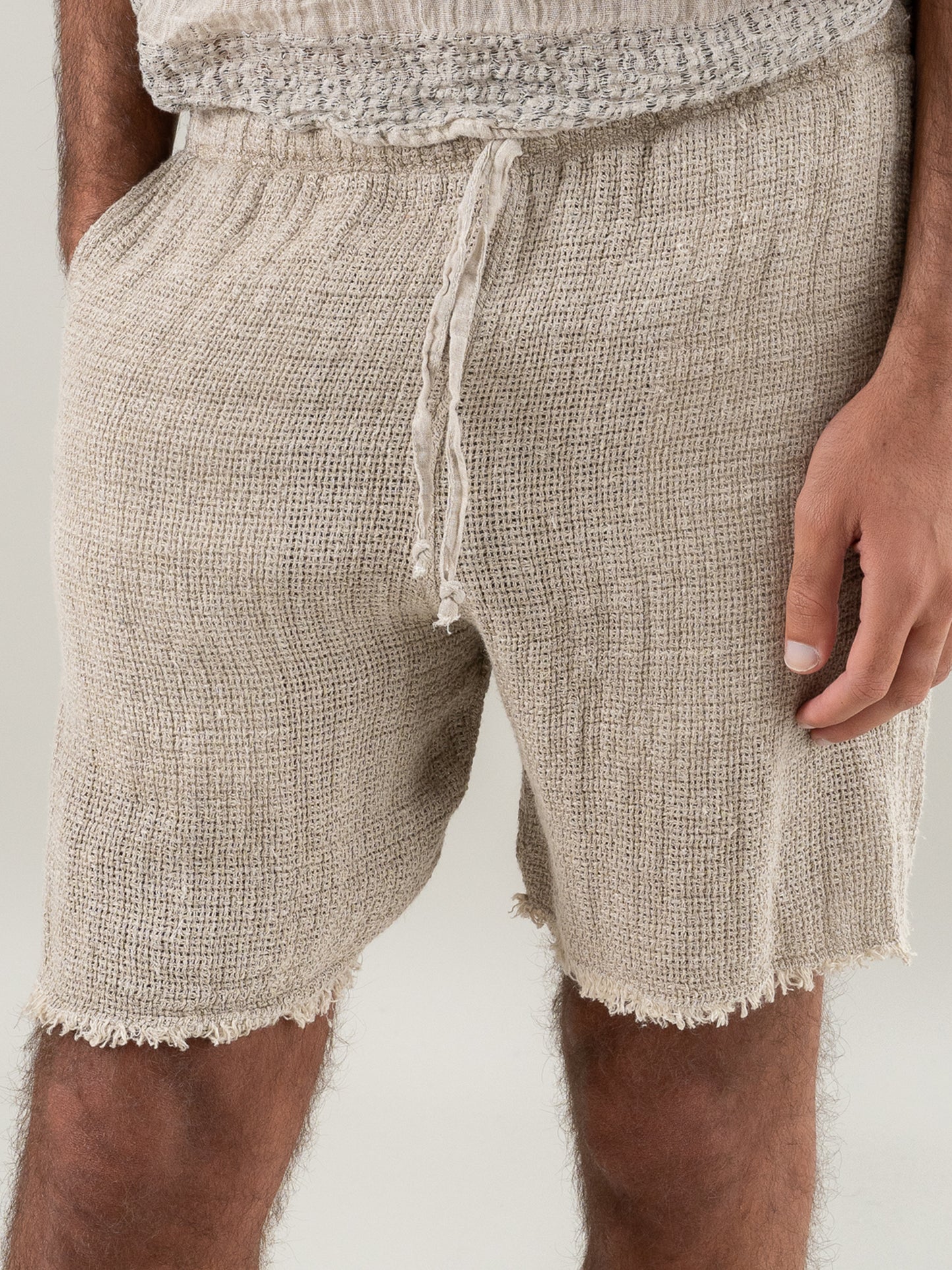 Shorts Amalfi Aida Naturale SHORT AMALFI aida 12 Bottega Di Brunella 