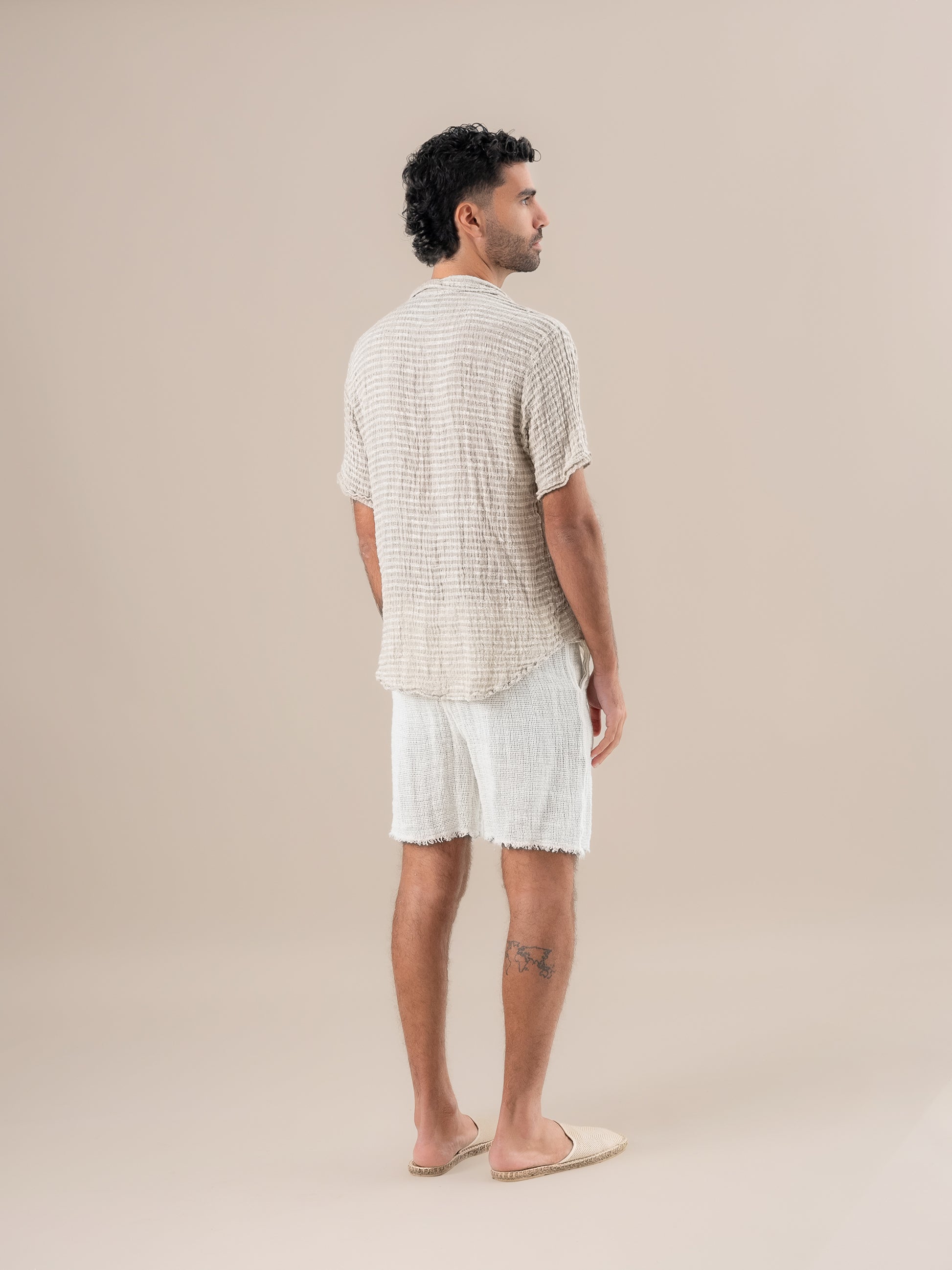 Shorts Amalfi Aida Latte SHORTS AMALFI aida 33 Bottega Di Brunella 