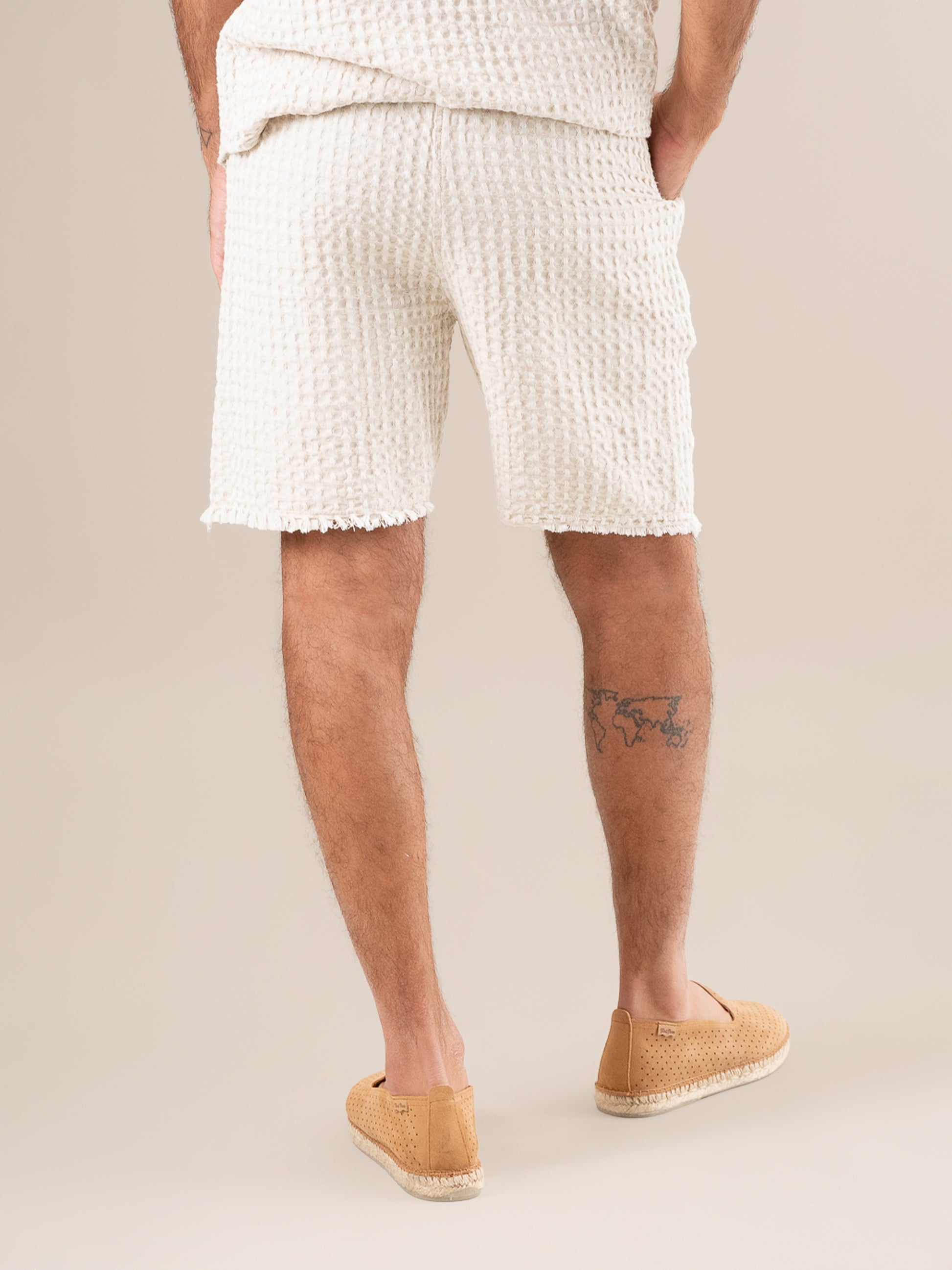 Shorts Amalfi Nido D'Ape Naturale SHORT AMALFI nido dape 12 Bottega Di Brunella 