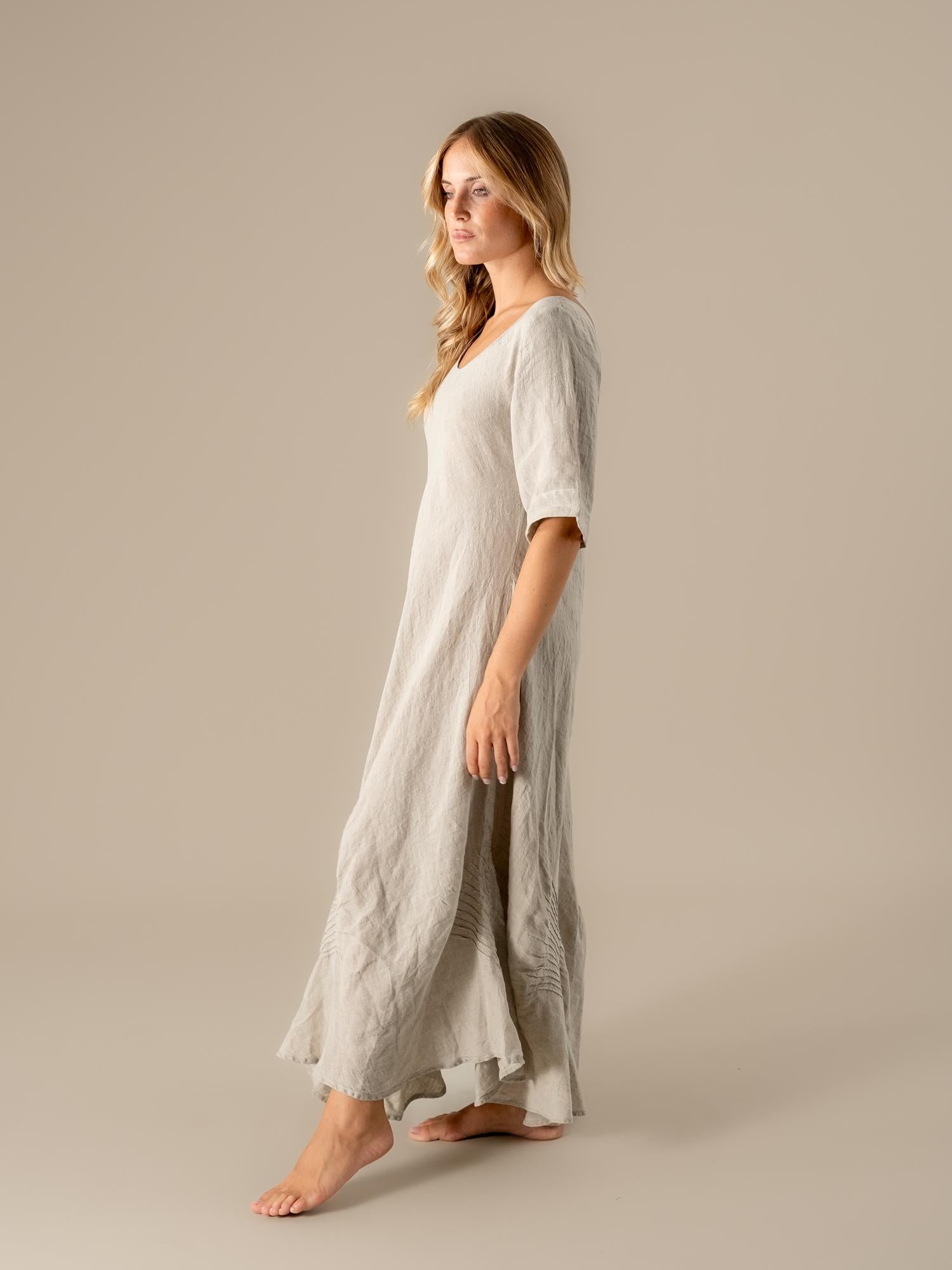 Vestito Faraone Battista Naturale VESTITO FARAONE battista 12 Bottega Di Brunella 