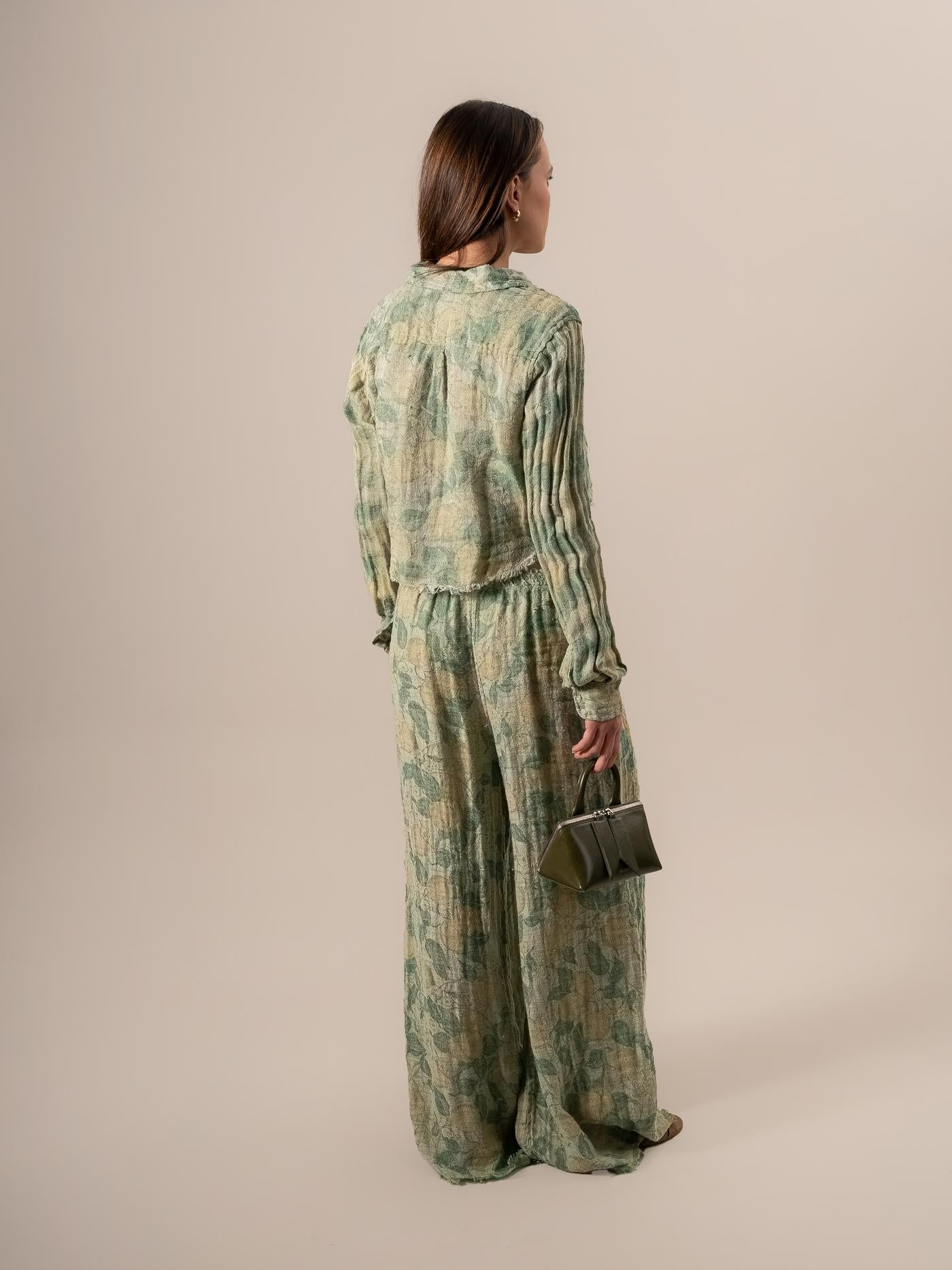 Pantalone Rock Garza Lemon Naturale PANTALONE ROCK LIMONAIA 12 Bottega Di Brunella 