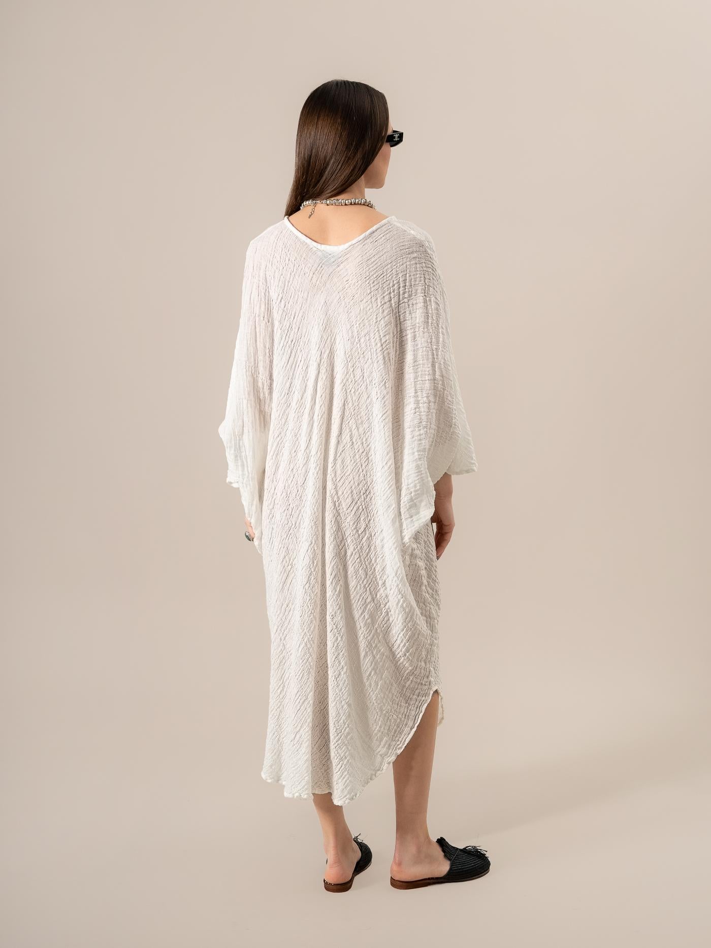 Vestito Fausta Garzata Latte VESTITO FAUSTA garzata 33  
