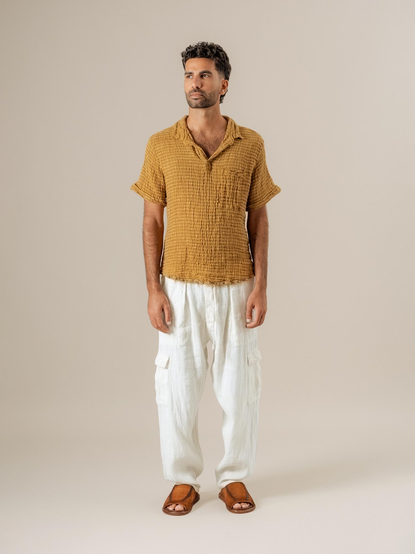 Camicia Colombia Garza Uffizi Deserto CAMICIA COLOMBIA garza uffizi 287 Bottega Di Brunella 