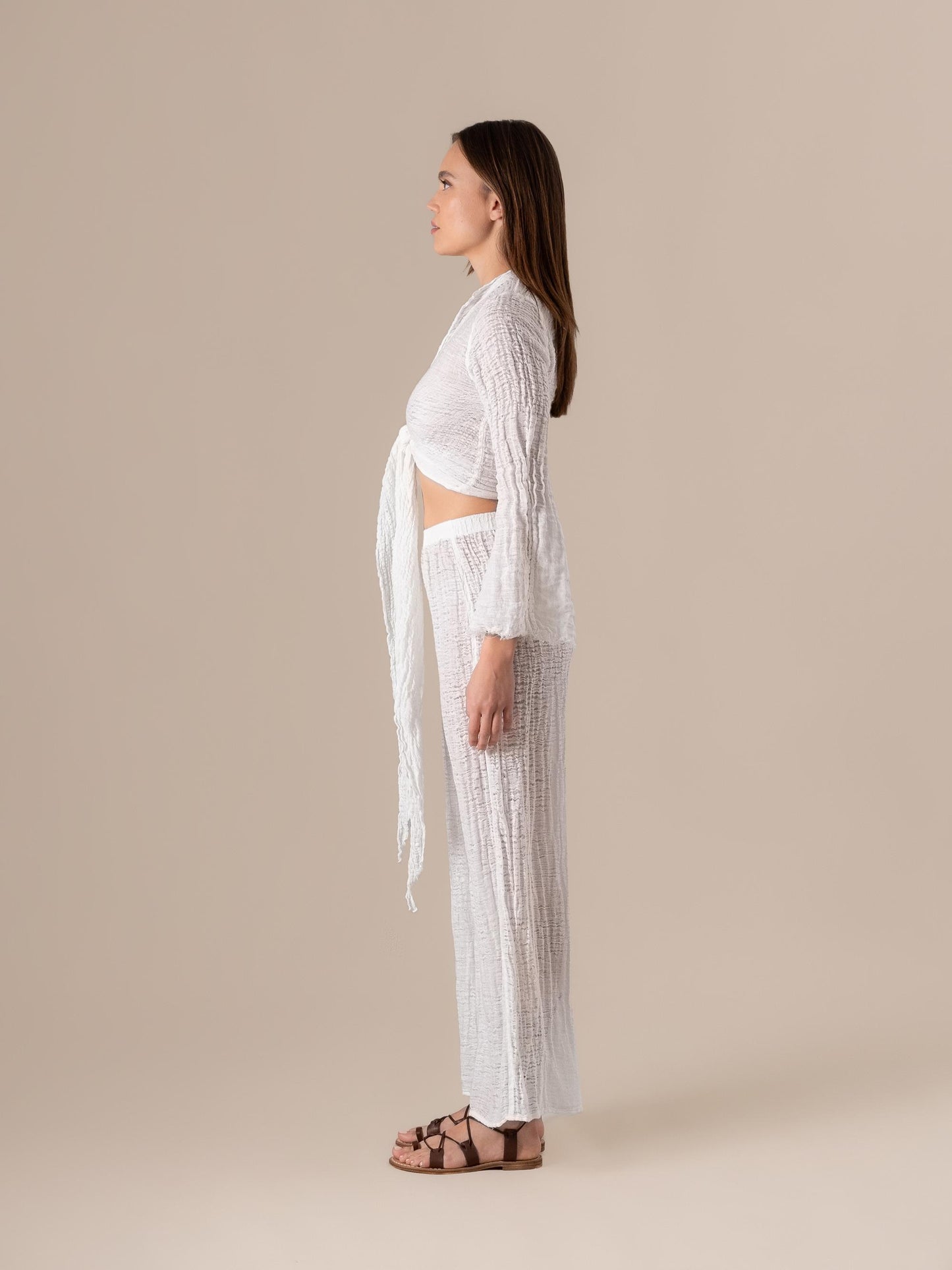 Bolero Mango Garzata Latte BOLERO MANGO garzata 33 Bottega Di Brunella 