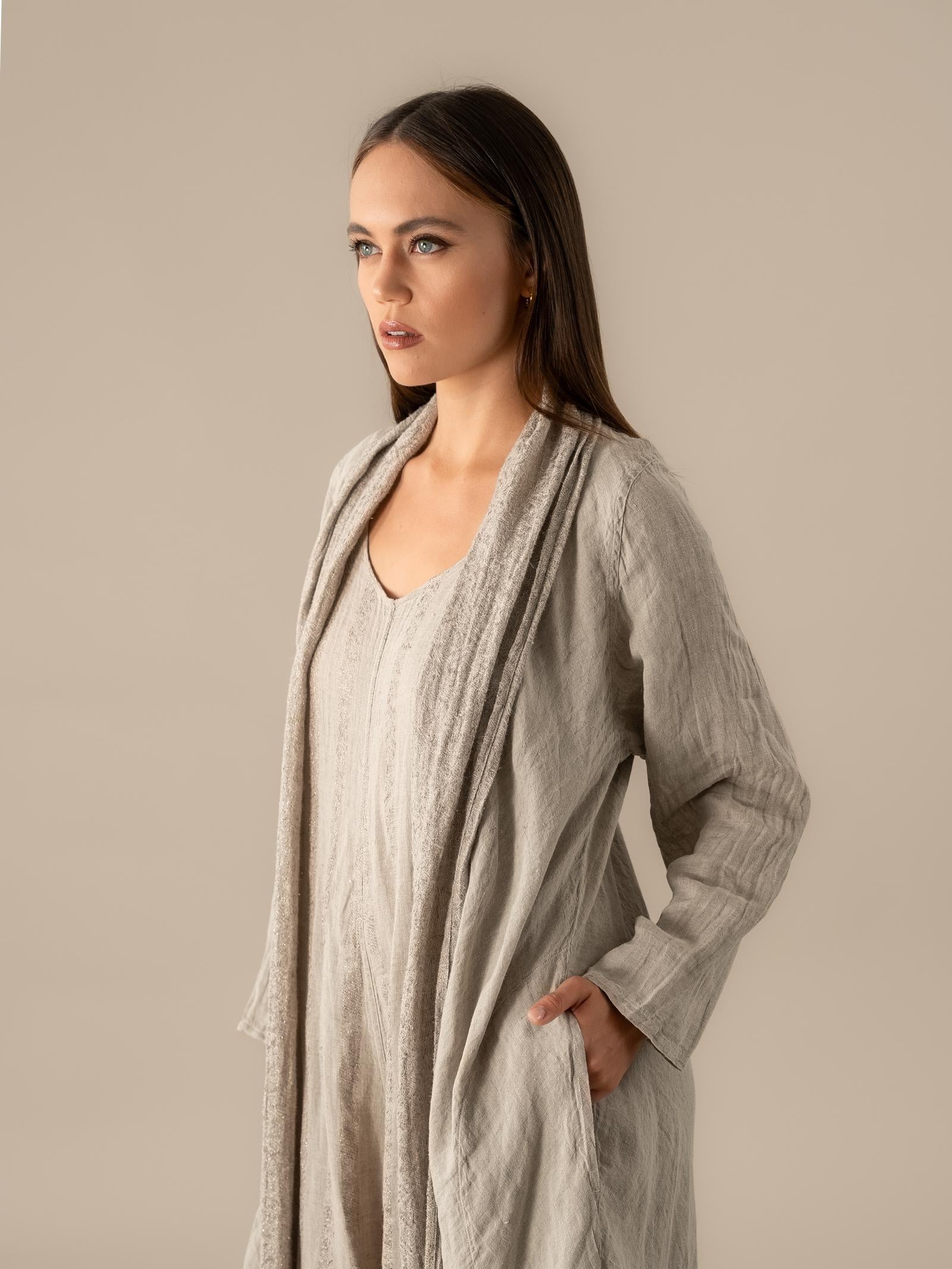 Spolverino Carusiello Tela Luxor Naturale SPOLV. CARUSIELLO tela luxor 12 Bottega Di Brunella 