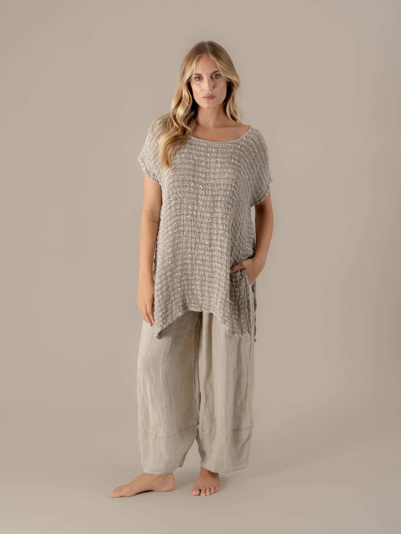 Maglia Icaro Campagna Luxor Naturale MAGLIA ICARO camp. luxor 12 Bottega Di Brunella 