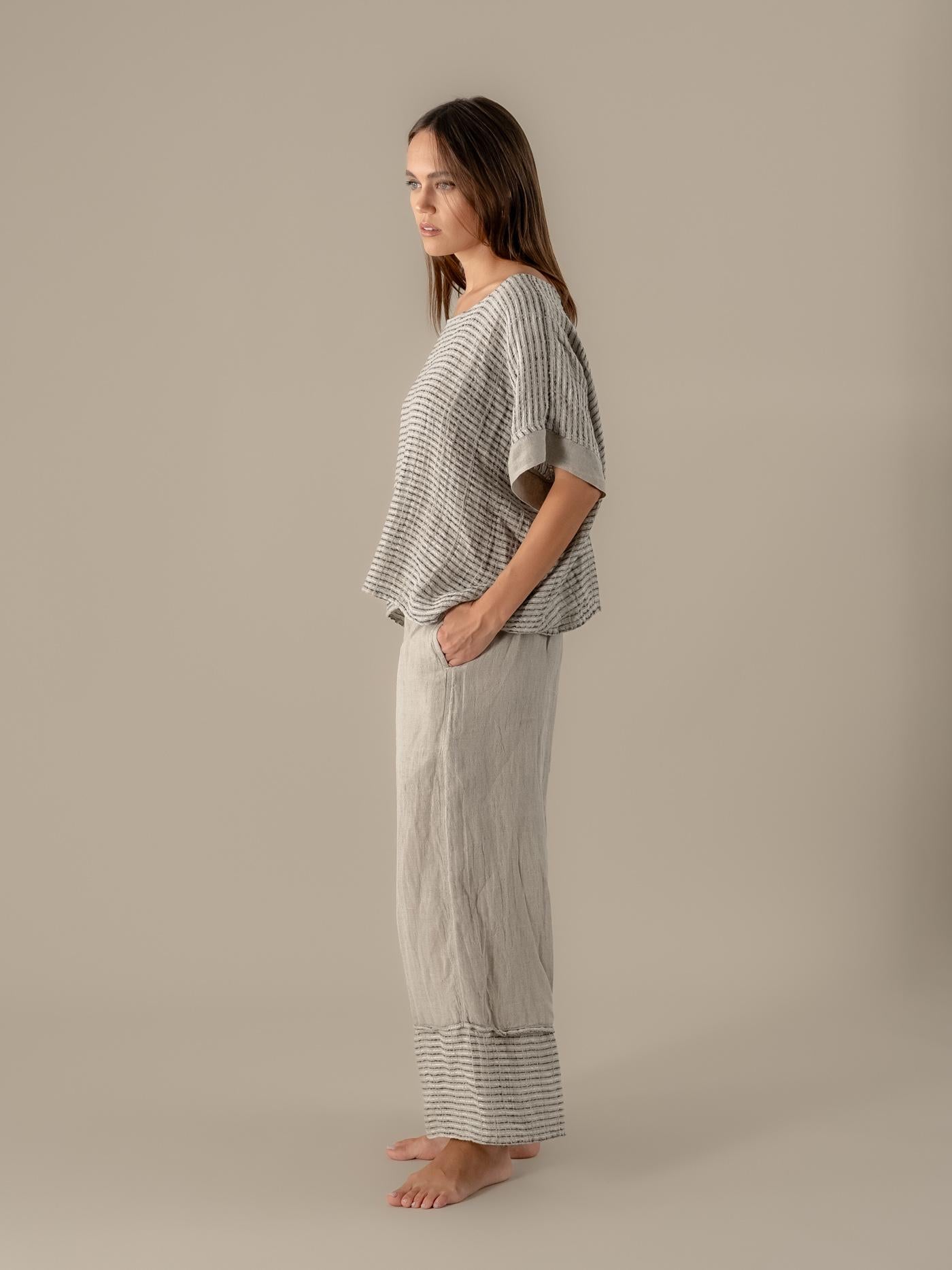 Camicia Minosse Nilo Naturale CAMICIA MINOSSE nilo 12 Bottega Di Brunella 