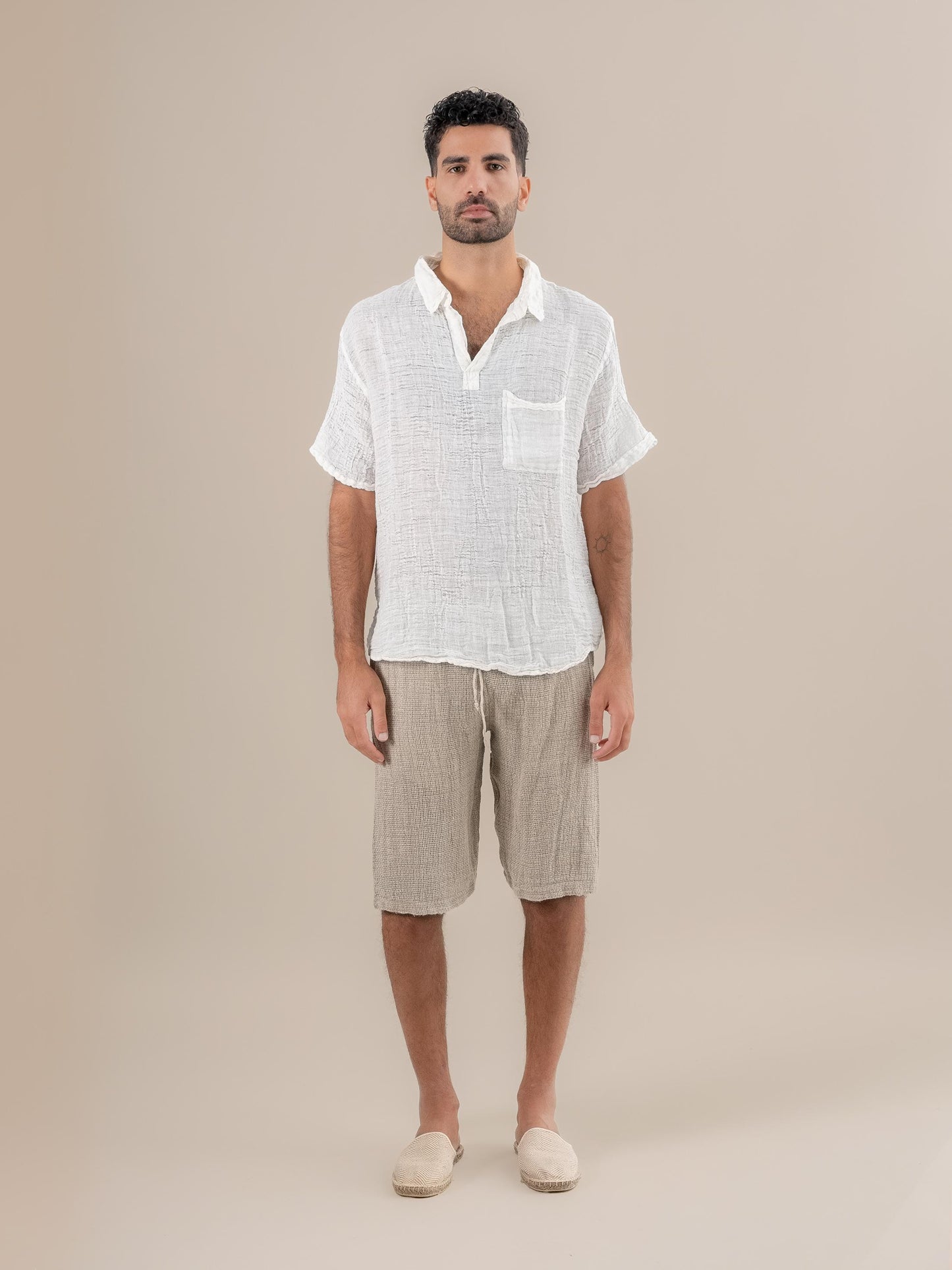 Camicia Colombia Garzata Latte CAMICIA COLOMBIA garzata 33 Bottega Di Brunella 