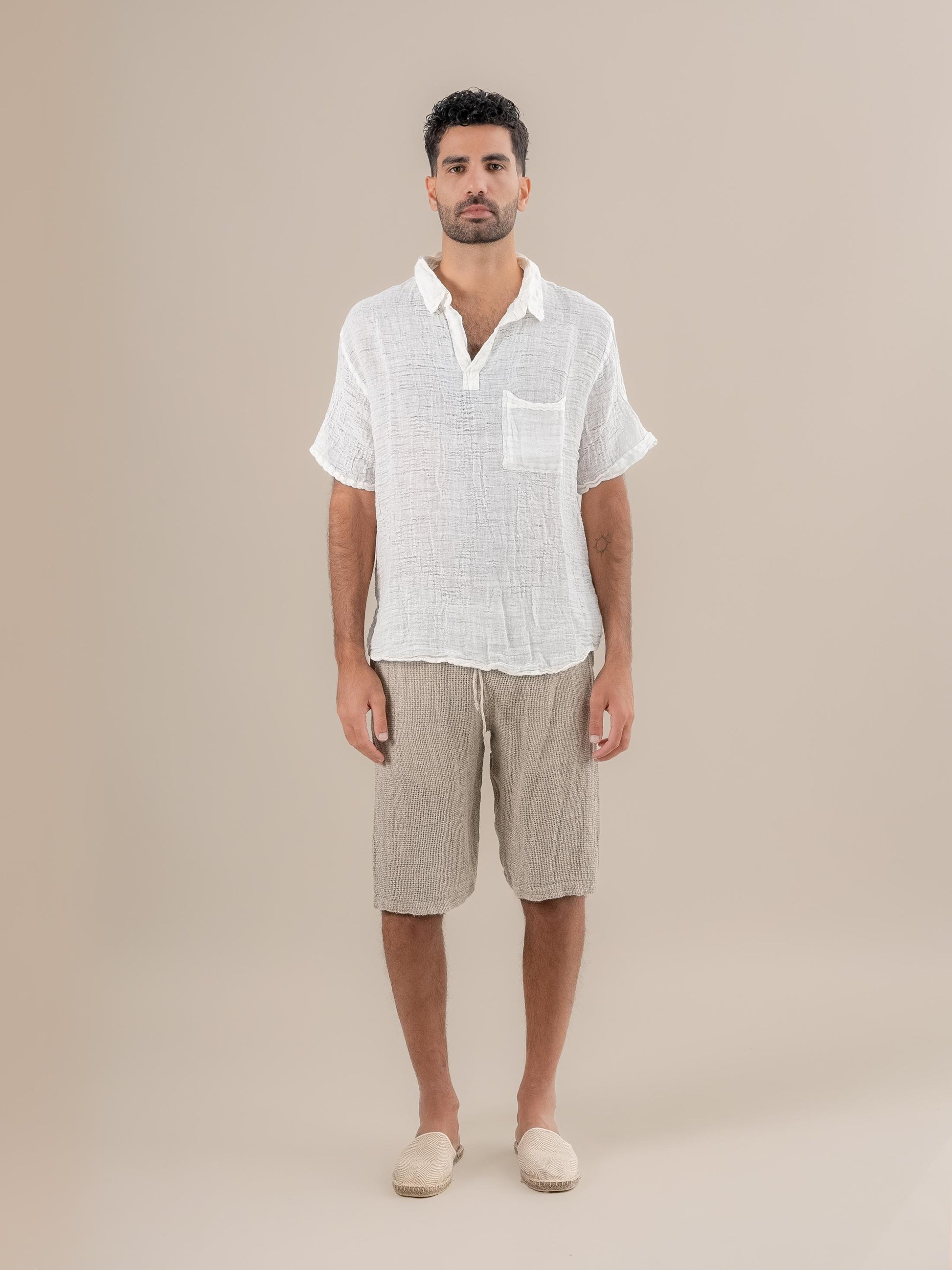 Camicia Colombia Garzata Latte CAMICIA COLOMBIA garzata 33 Bottega Di Brunella 