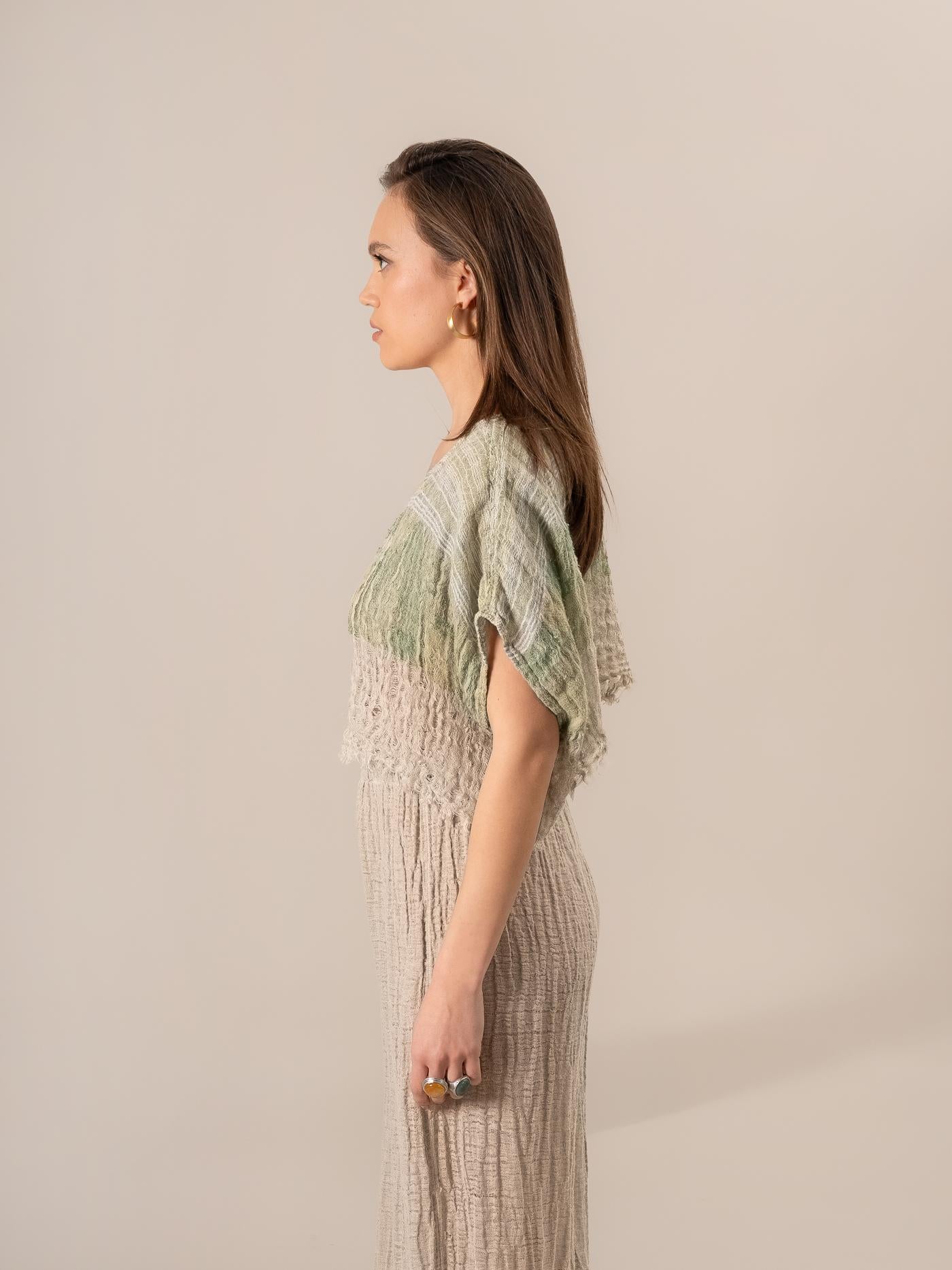 Bottega Di Brunella TOP GIRASOLE RIGA LEMON12
