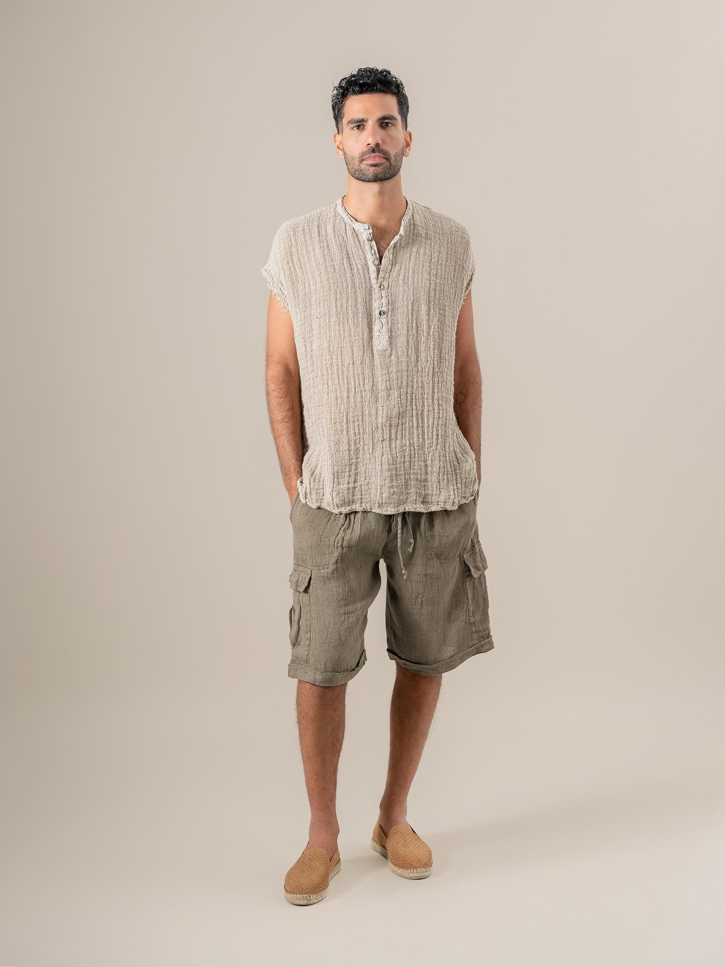 Maglia Salice Ulivo Naturale MAGLIA SALICE ulivo 12 Bottega Di Brunella 