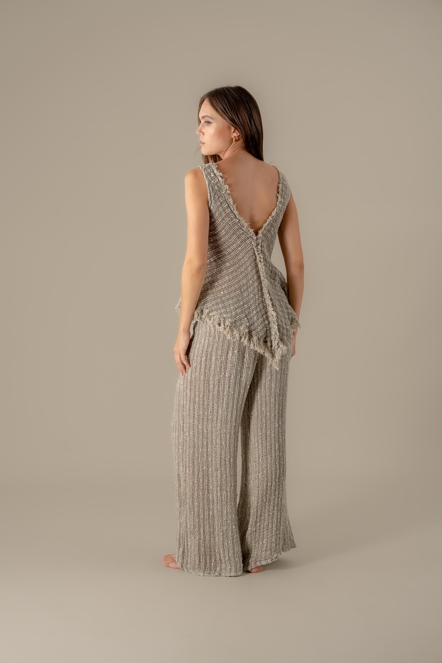 Pantalone Olmo Campagna Luxor Naturale PANTALONE OLMO camp. luxor 12 Bottega Di Brunella 