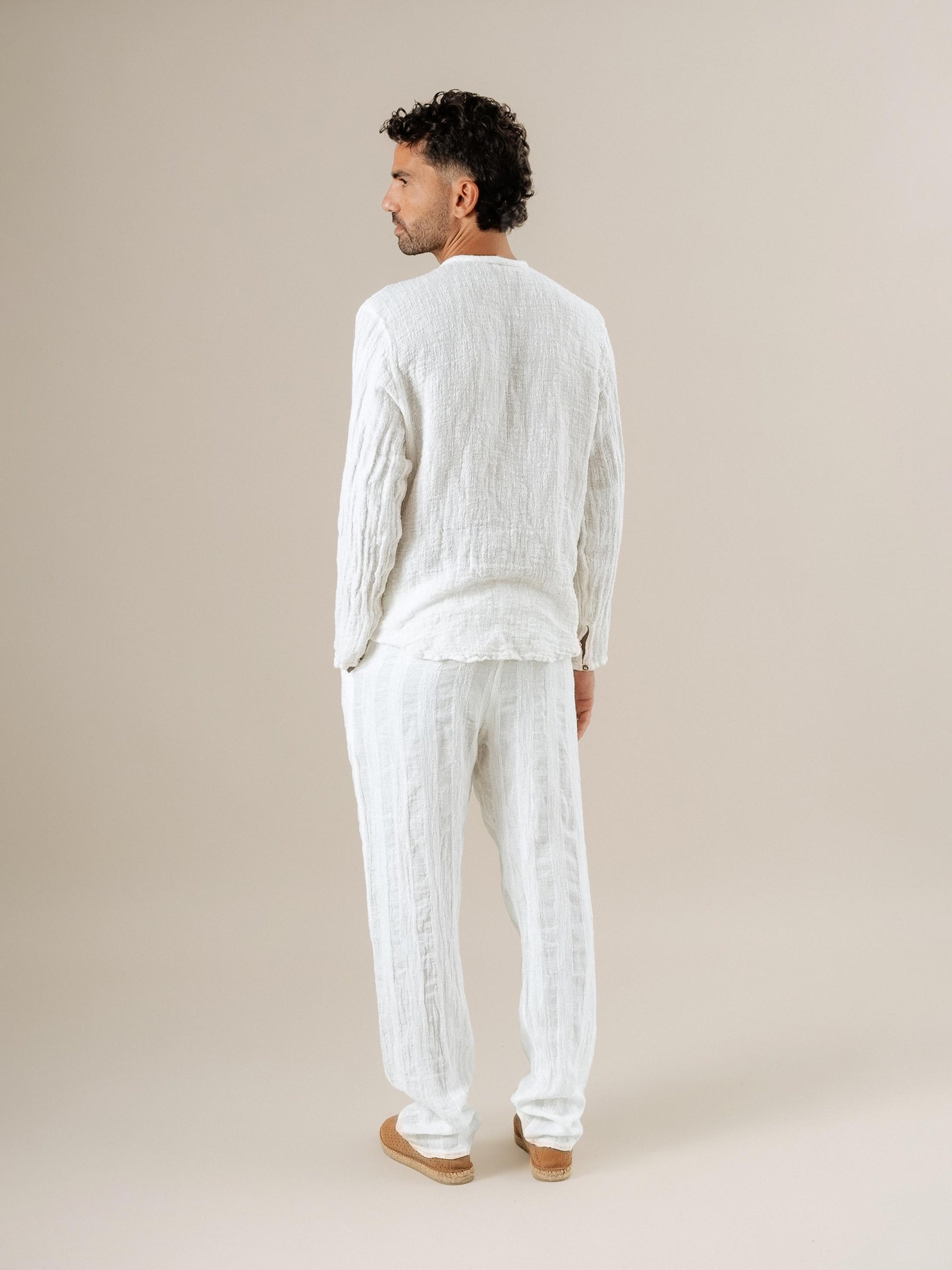 Camicia Marco Jeep Latte CAMICIA MARCO jeep 33 Bottega Di Brunella 
