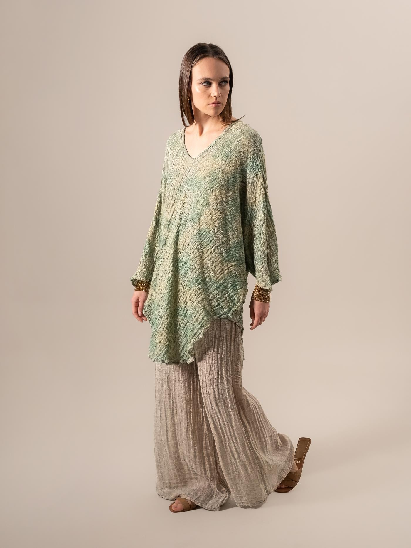 Maglia Fausta Garza Lemon Naturale MAGLIA FAUSTA GARZA LEMON 12 Bottega Di Brunella 