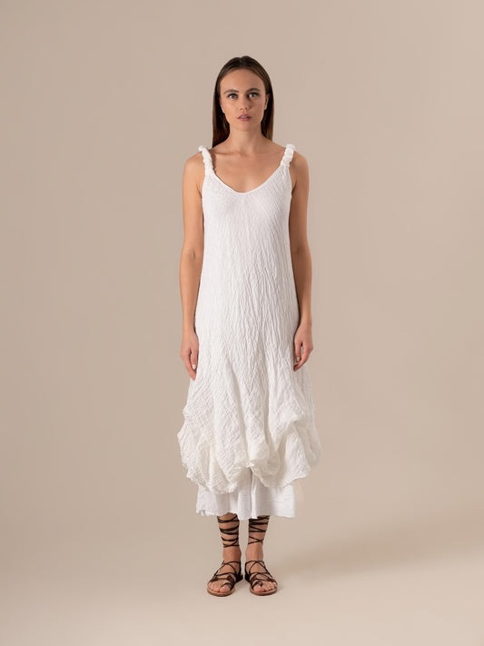 Vestito Cavalluccio Garzata Latte VESTITO CAVALLUCCIO garzata 33 Bottega Di Brunella 