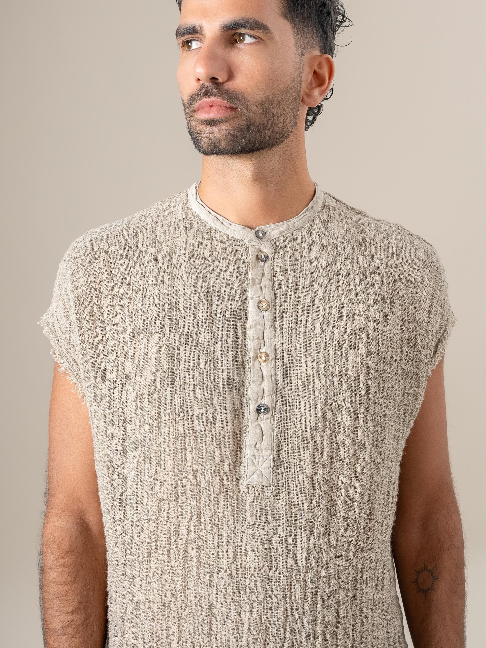 Maglia Salice Ulivo Naturale MAGLIA SALICE ulivo 12 Bottega Di Brunella 