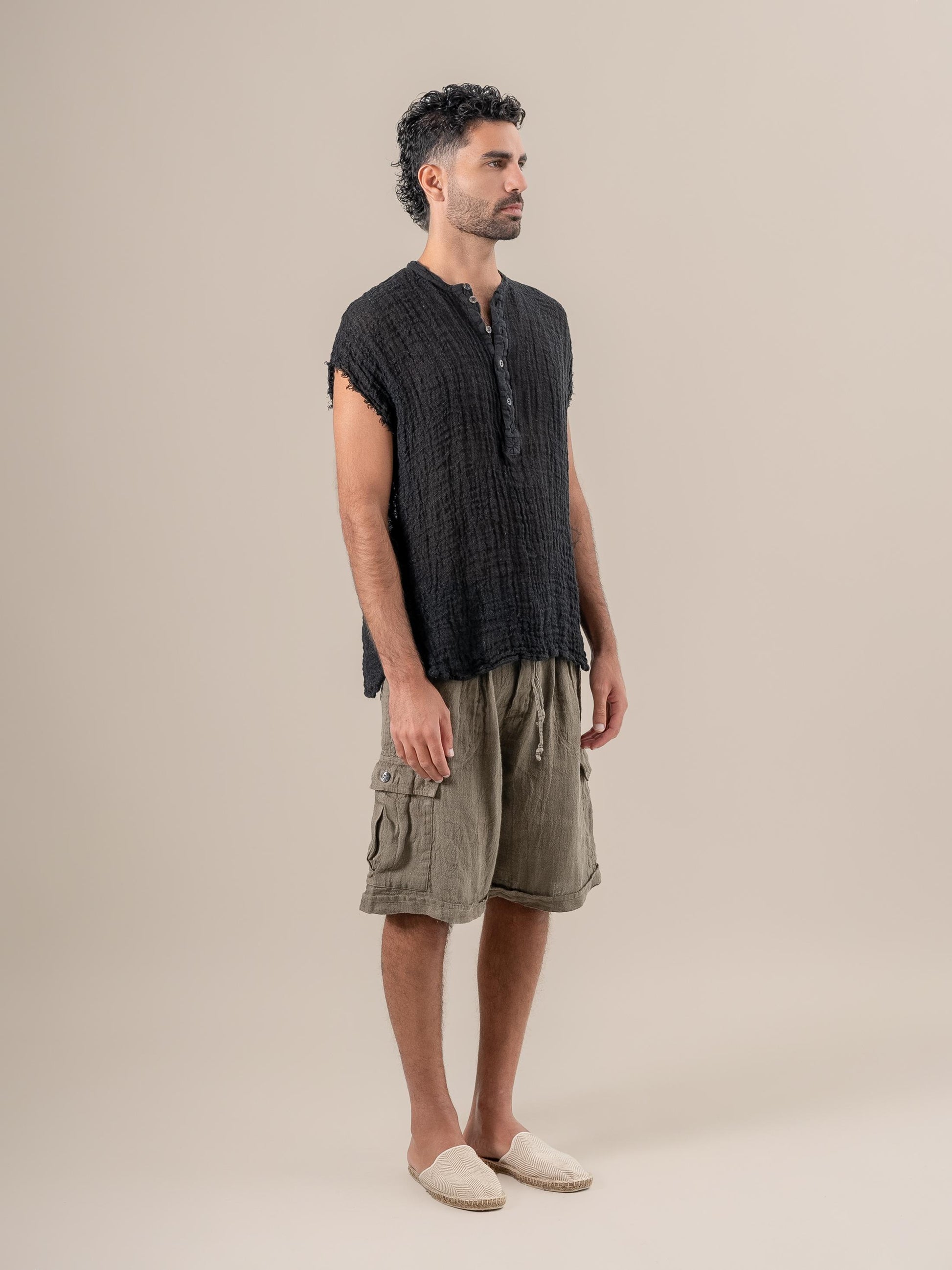 Maglia Salice Ulivo Nero MAGLIA SALICE ulivo 0 Bottega Di Brunella 