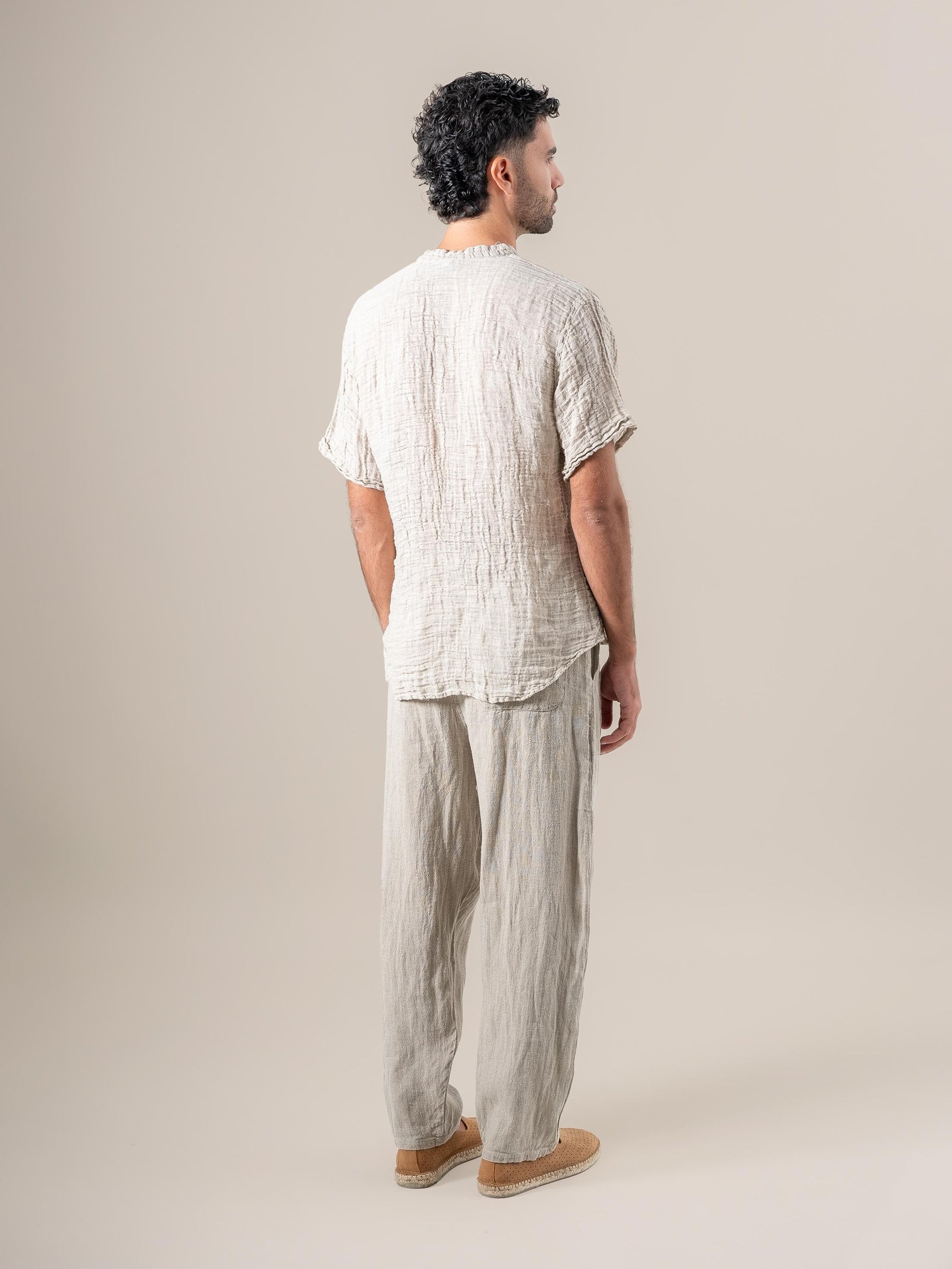 Camicia Samui Garzata Naturale CAMICIA SAMUI garzata 12 Bottega Di Brunella 