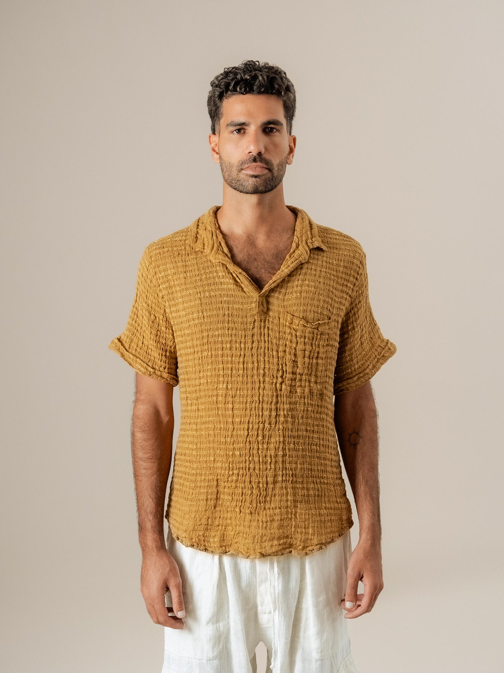 Camicia Colombia Garza Uffizi Deserto CAMICIA COLOMBIA garza uffizi 287 Bottega Di Brunella 